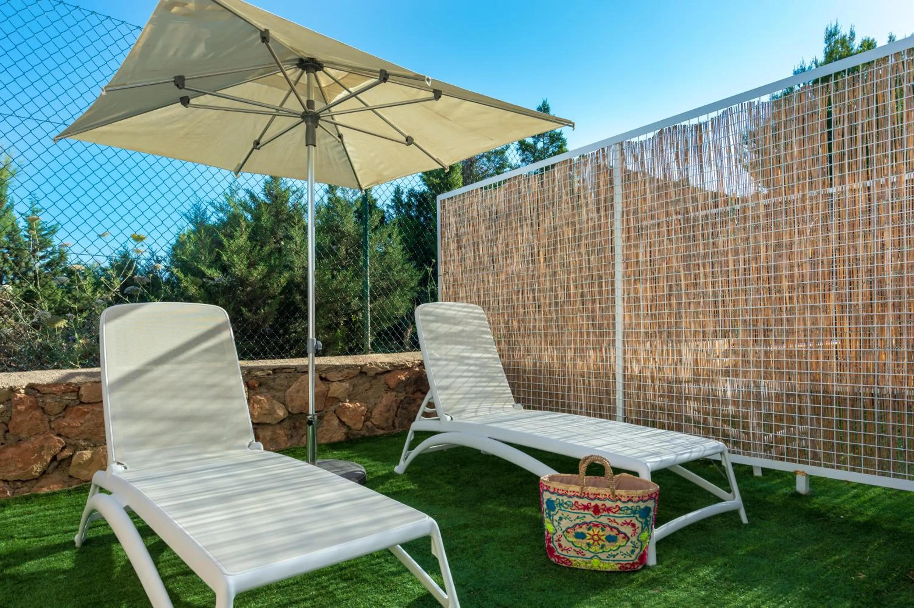 Balcony/Terrace in Hotel Playasol Cala Tarida