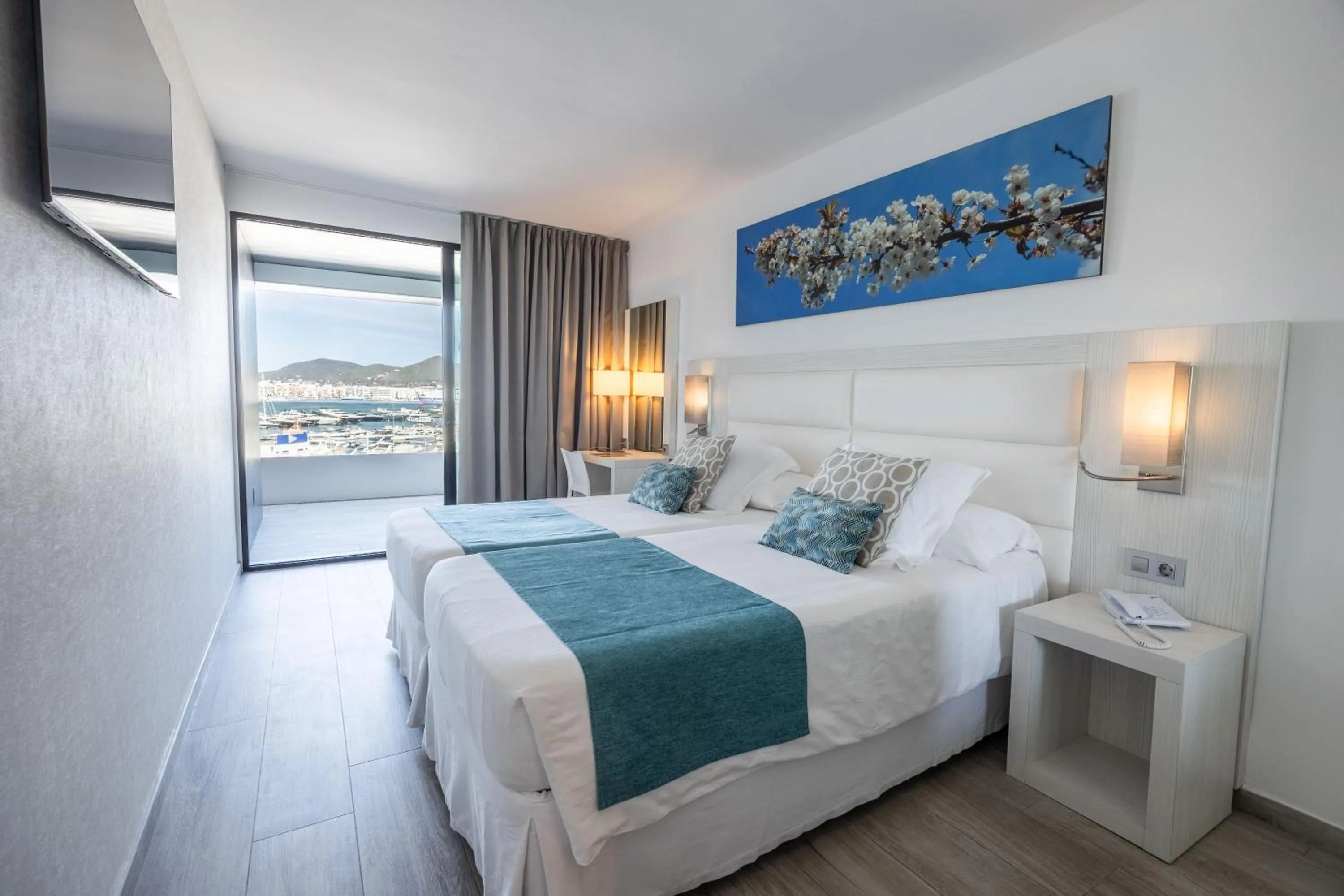 Bedroom, Bed in Ibiza Corso Hotel & Spa