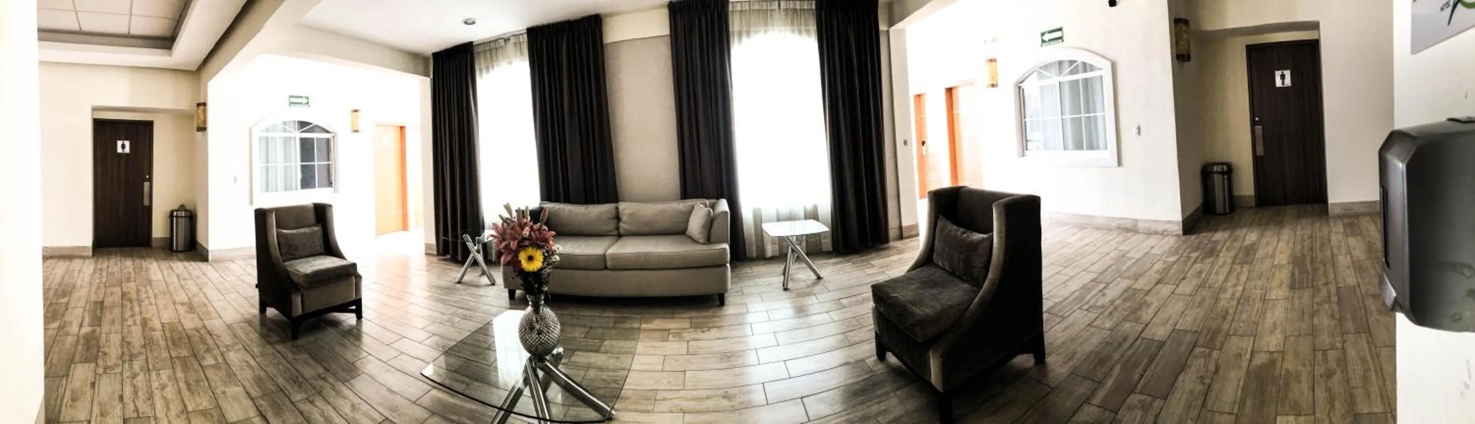 Living room in Hotel River Poliforum