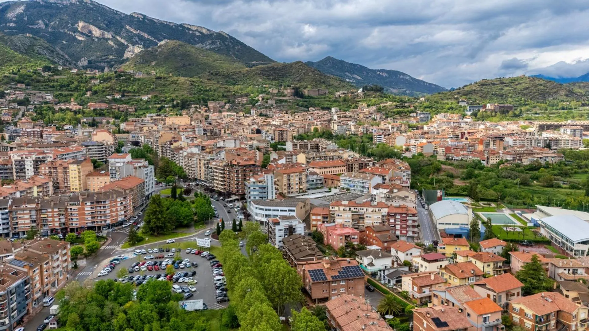 Mountain view in Hotel Estel