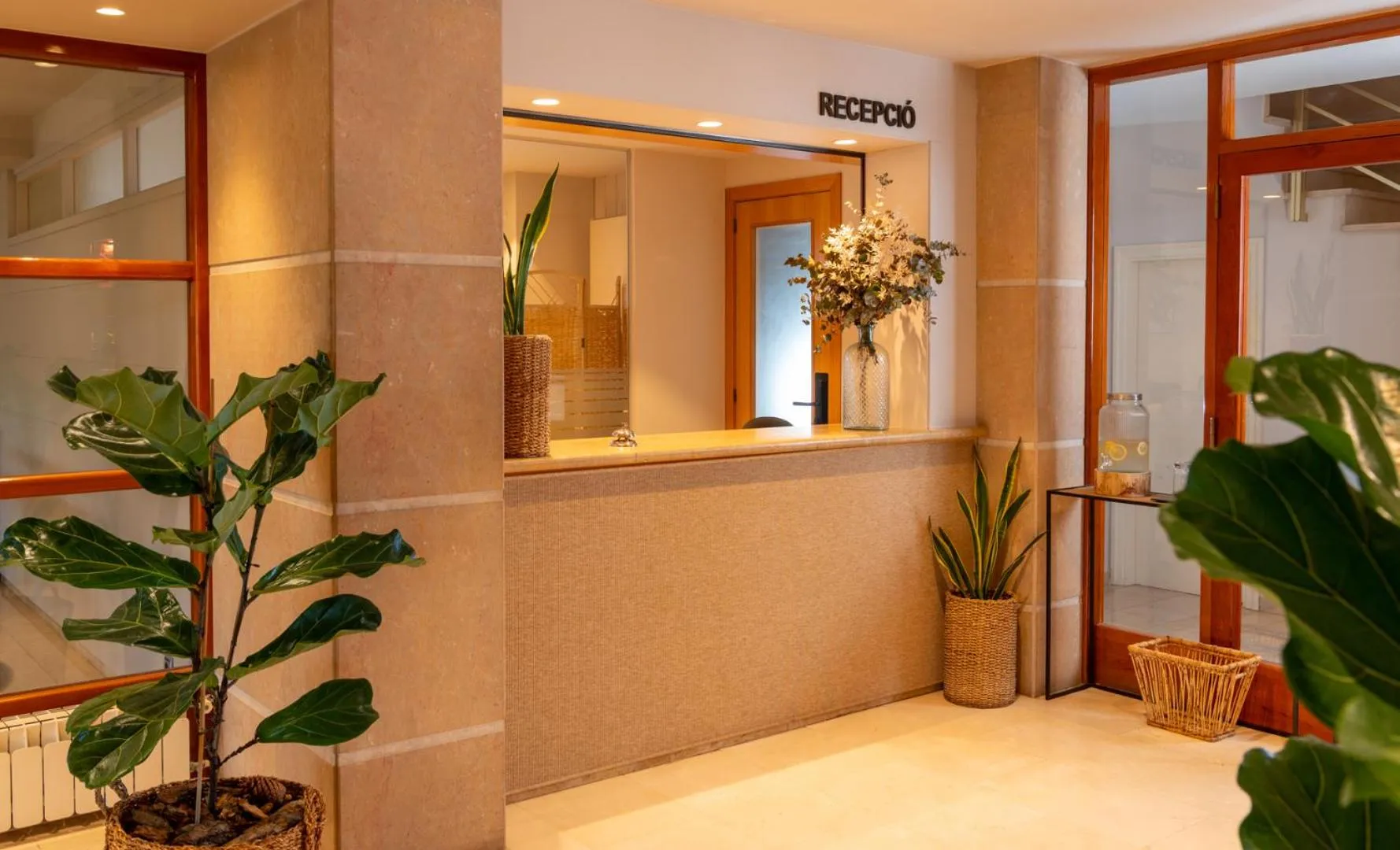 Lobby or reception in Hotel Estel