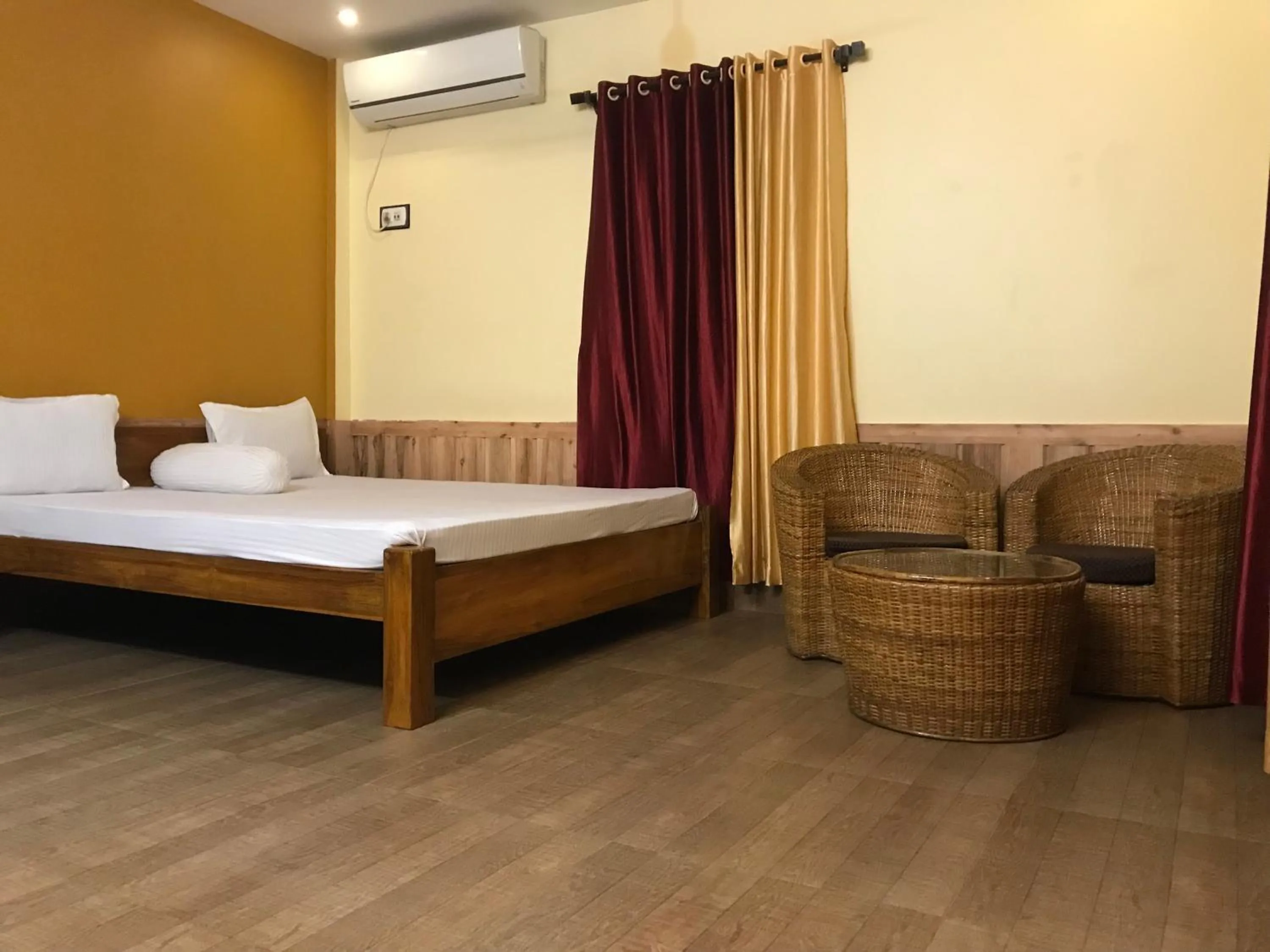 Bed in Villa de hollong