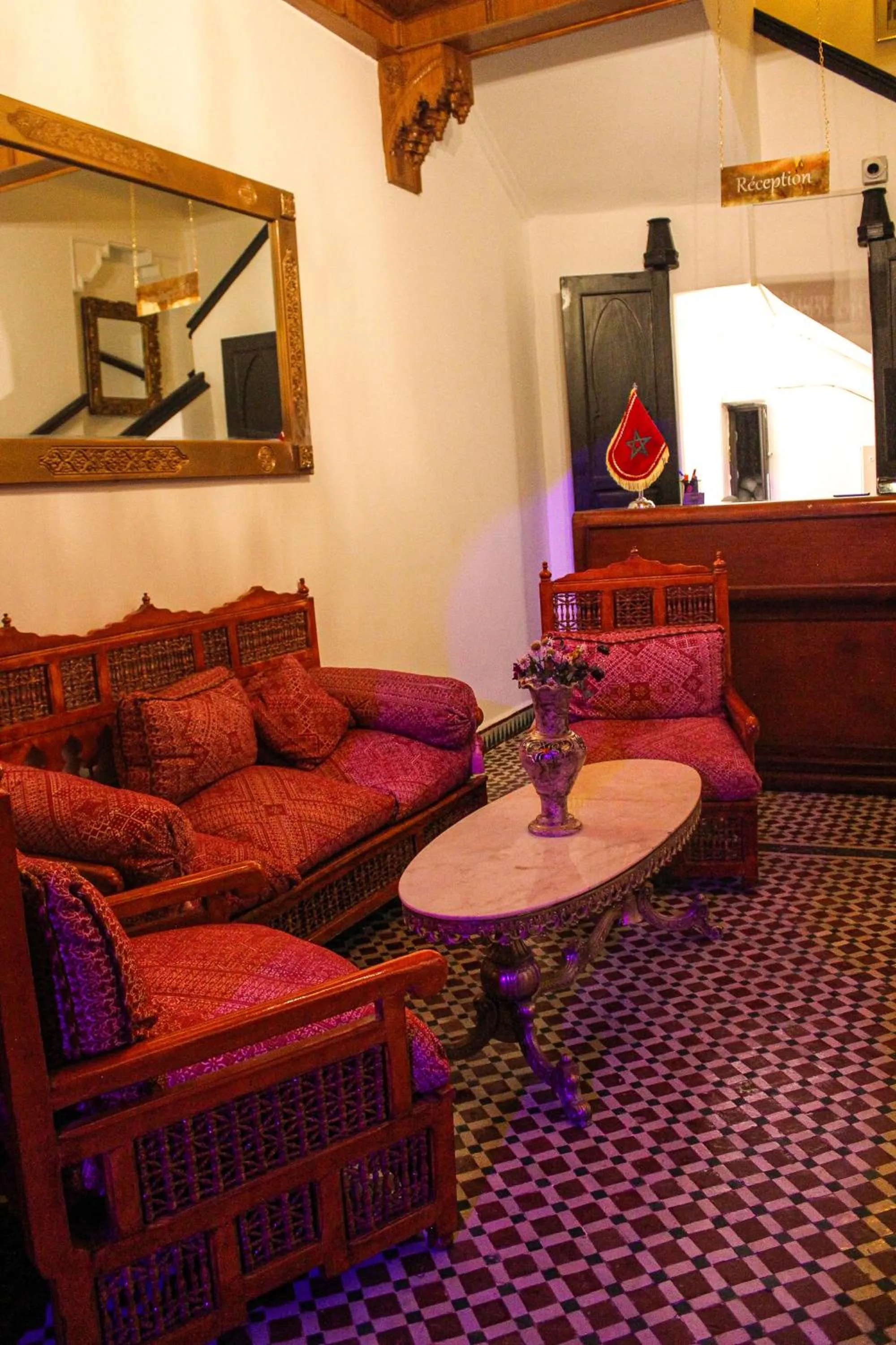 Lobby or reception in Majorel Pearl Hotel-Riad-Restaurant Piscine&Spa