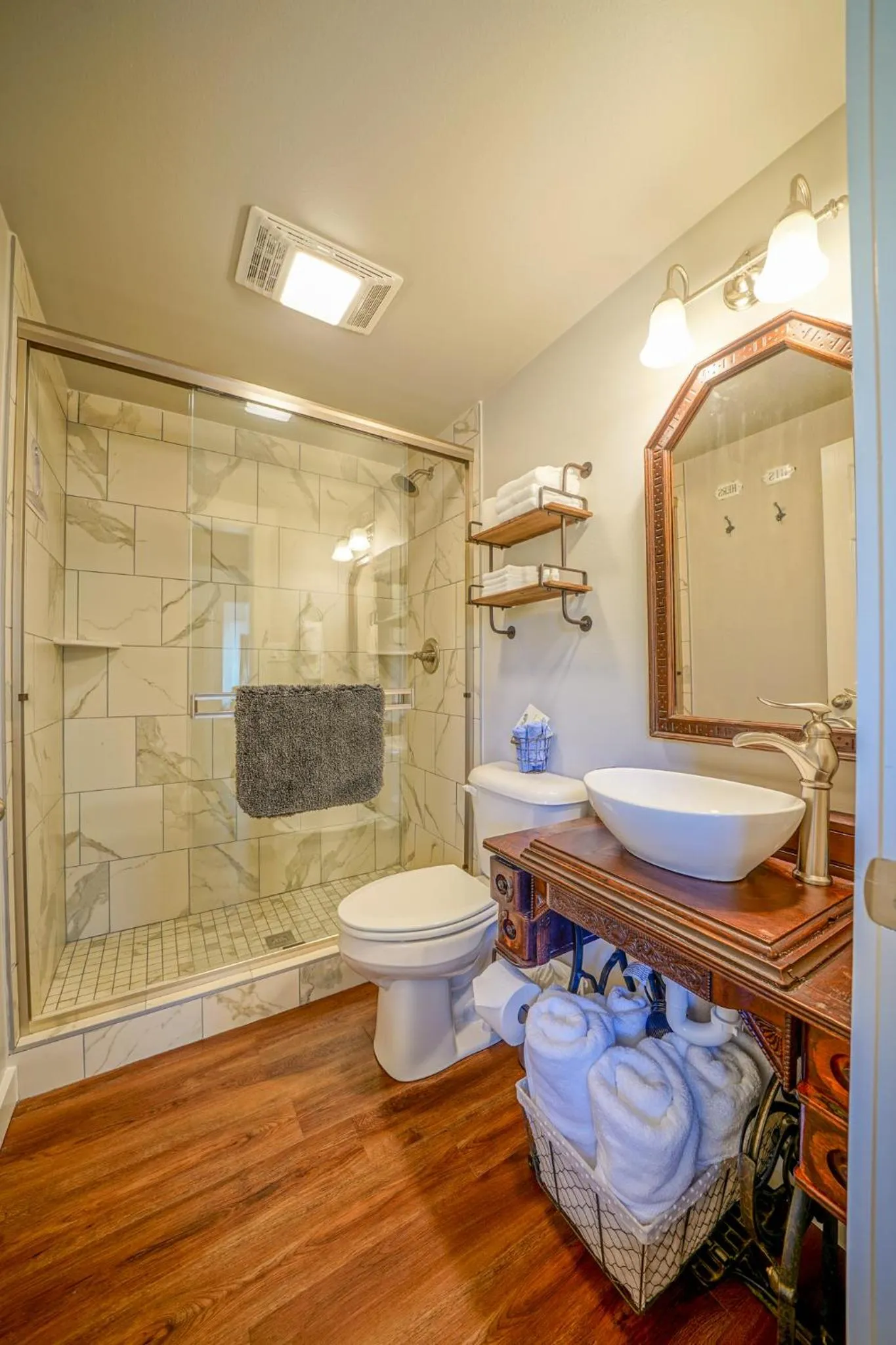 Bathroom in Starlight Haven Hot Springs