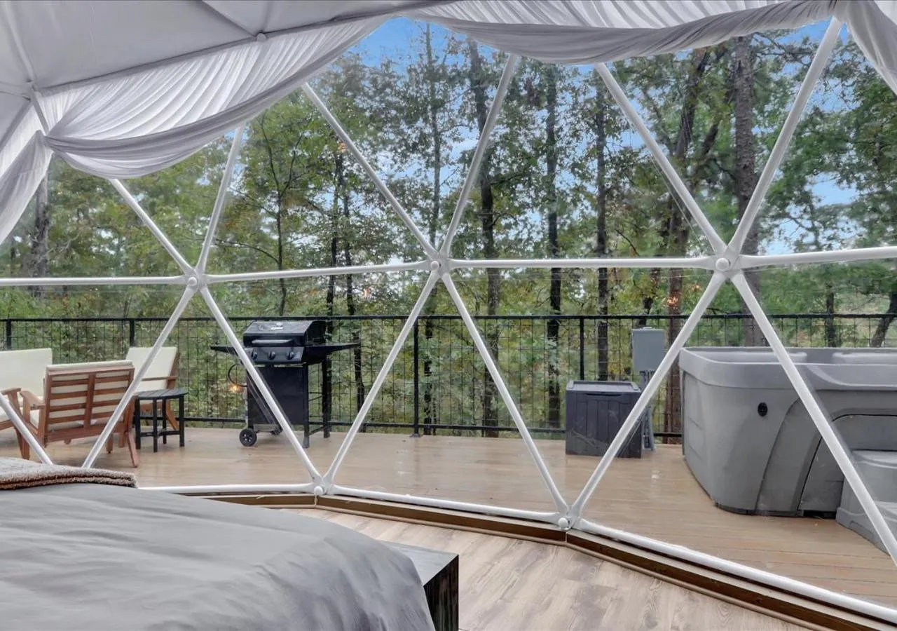 Bedroom in Starlight Haven Hot Springs