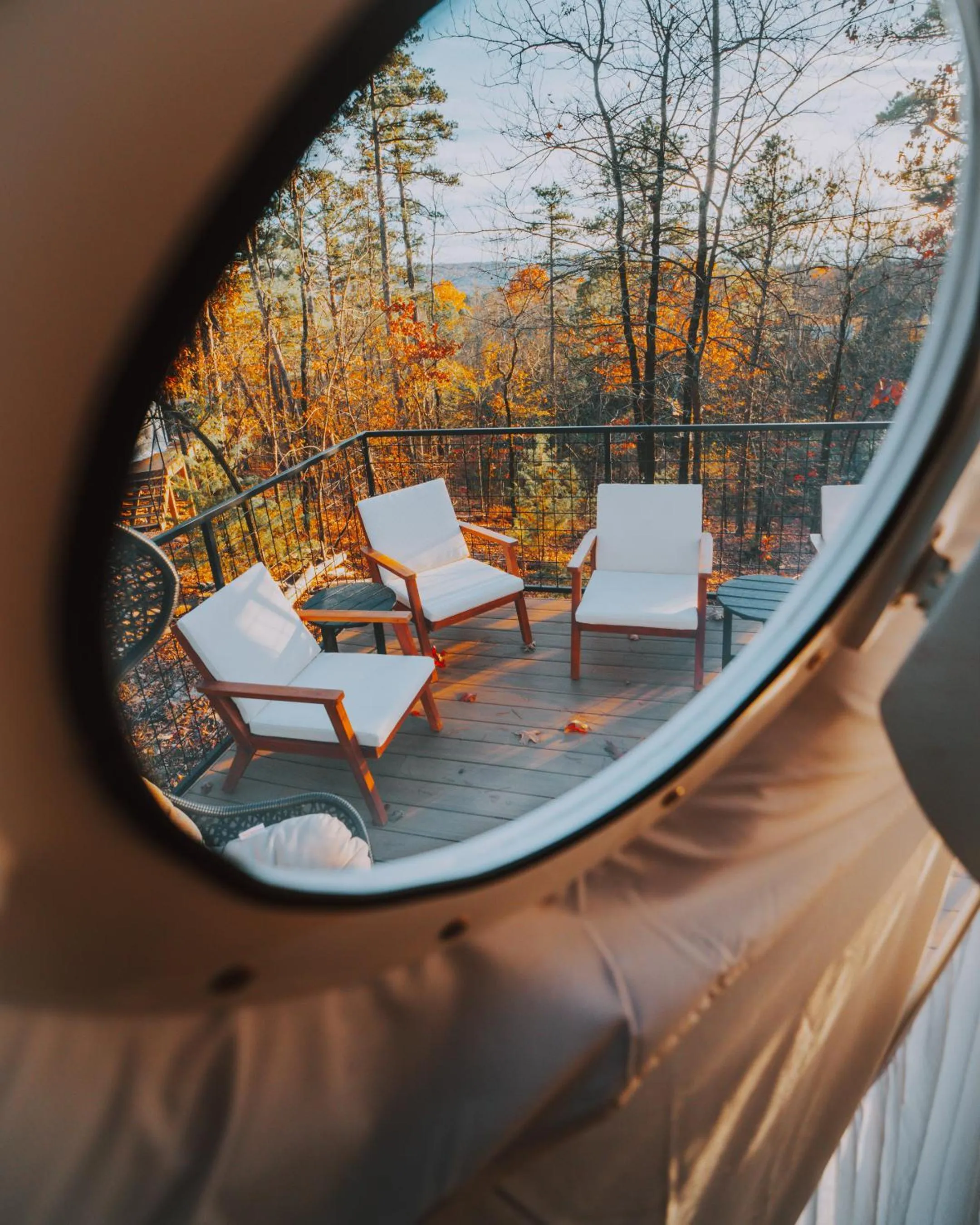 Natural landscape in Starlight Haven Hot Springs