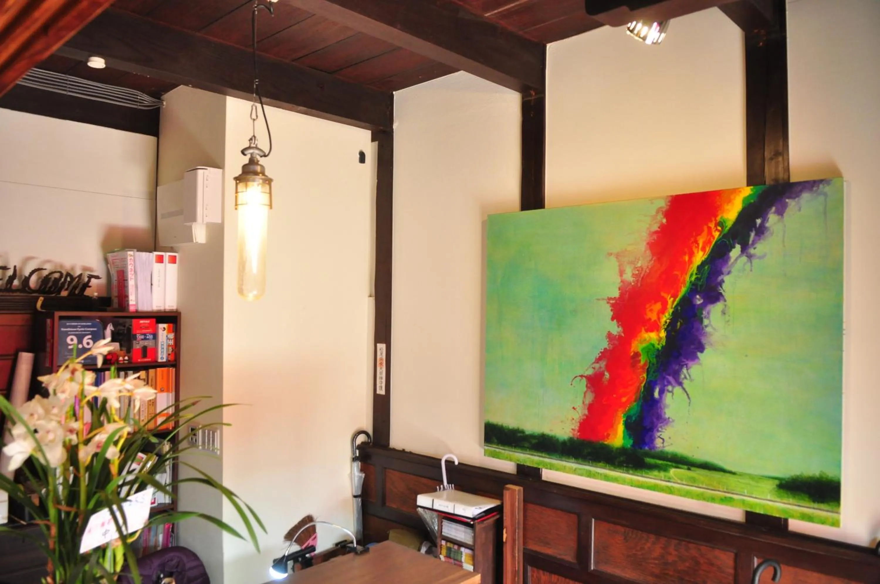 Decorative detail in Guesthouse KYOTO COMPASS