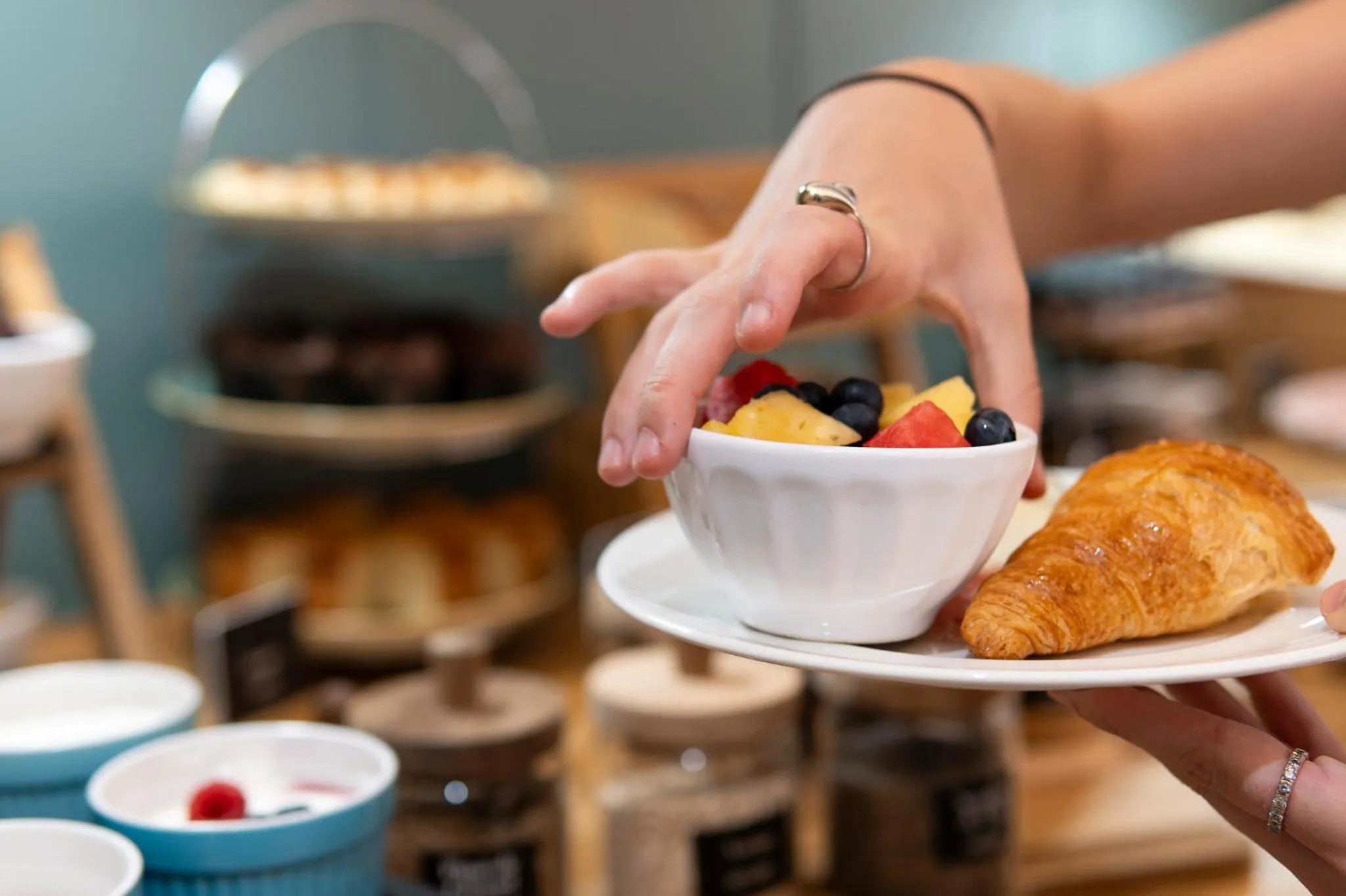 Breakfast in Tres Torres Atiram Hotel