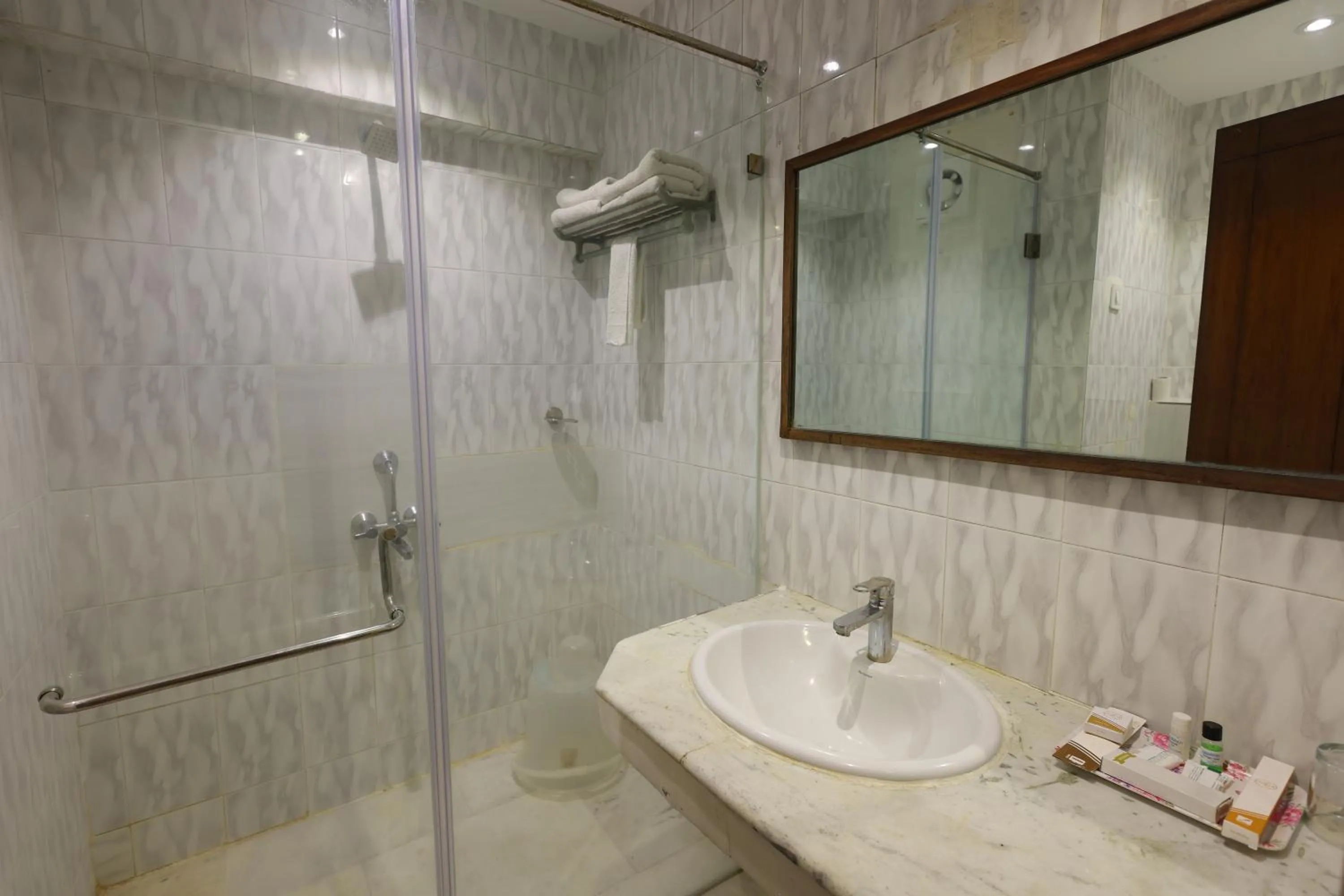 Shower in Hotel PLR Grand