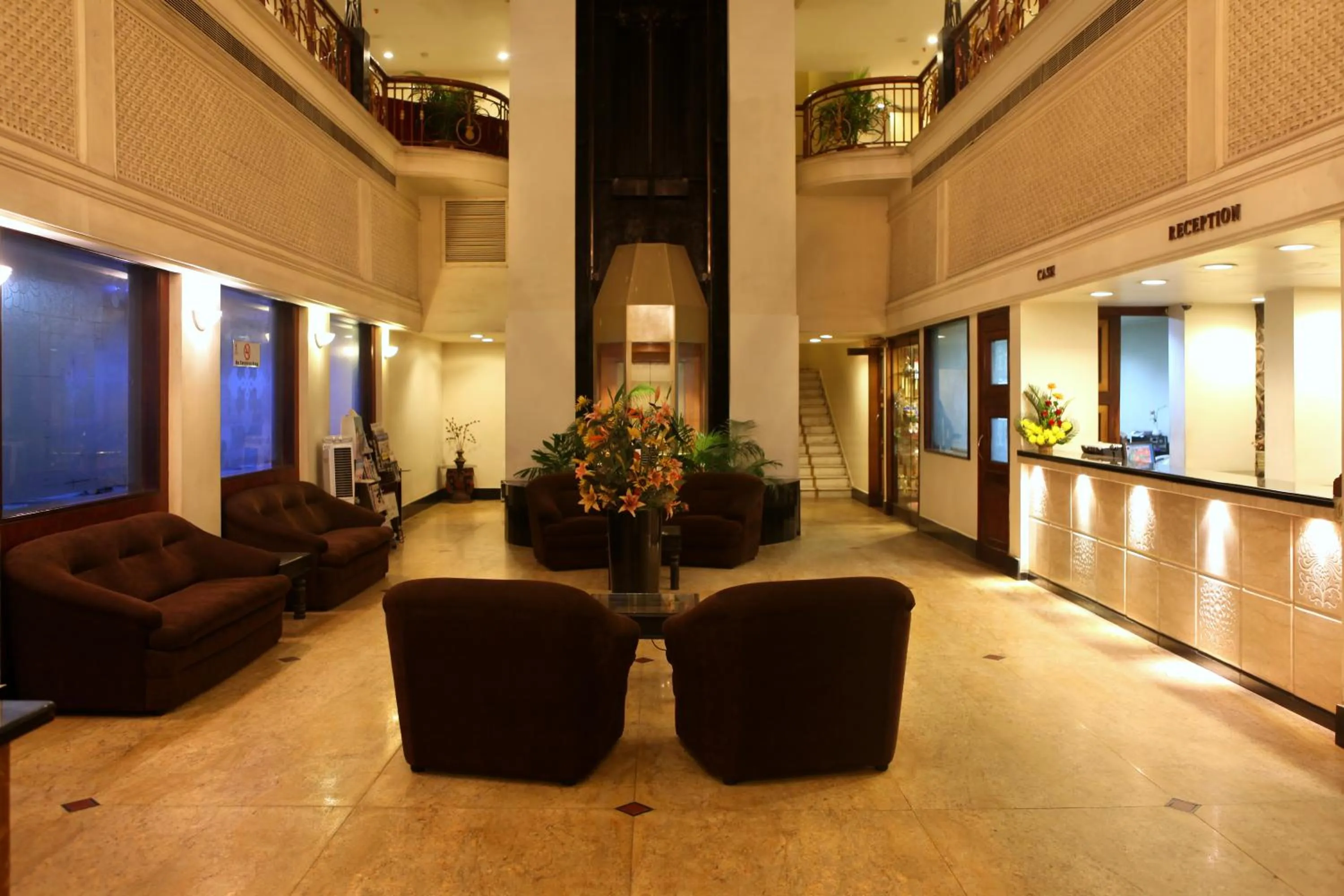 Lobby or reception in Royal Fort Hotel