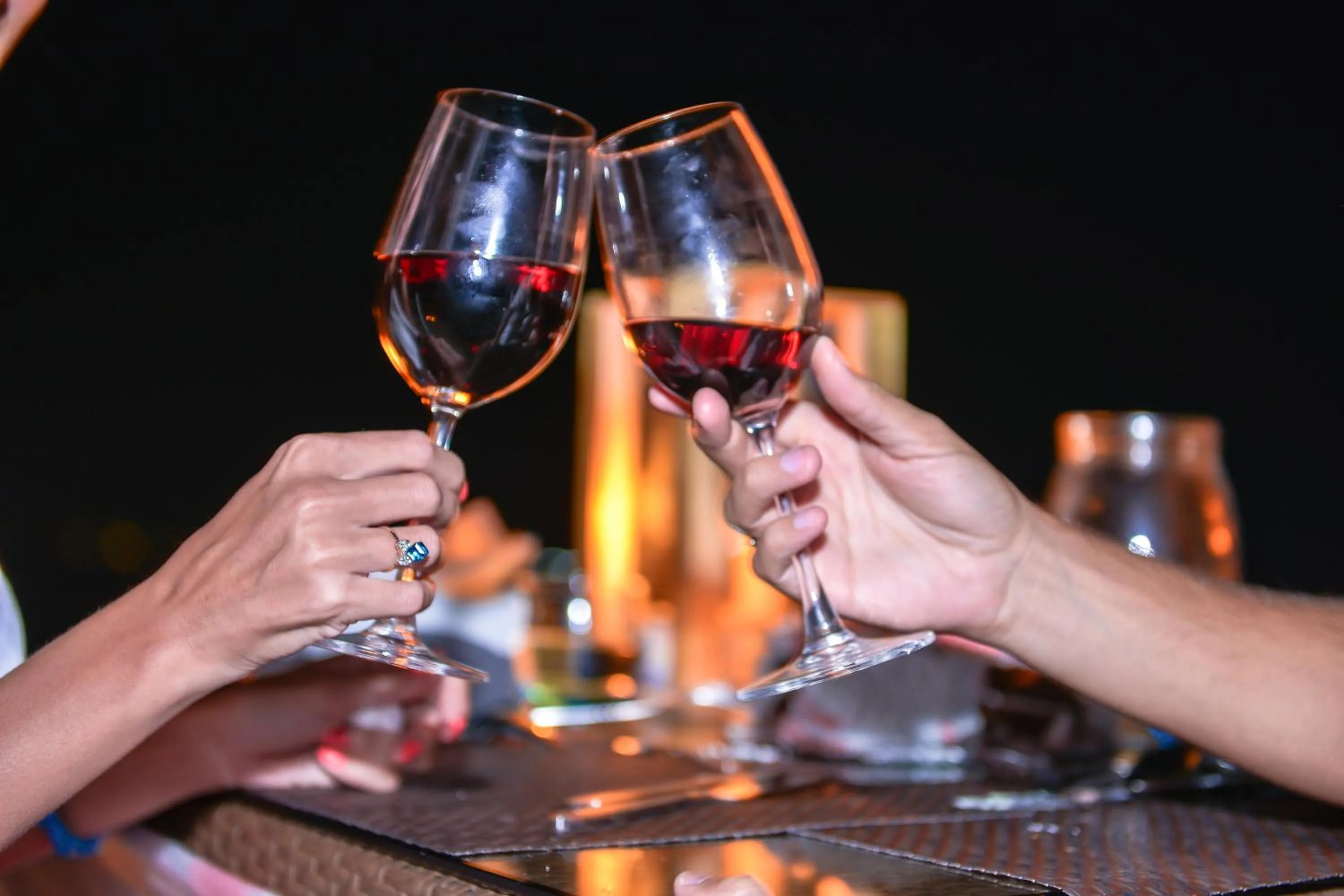 Drinks in Crystal Sands