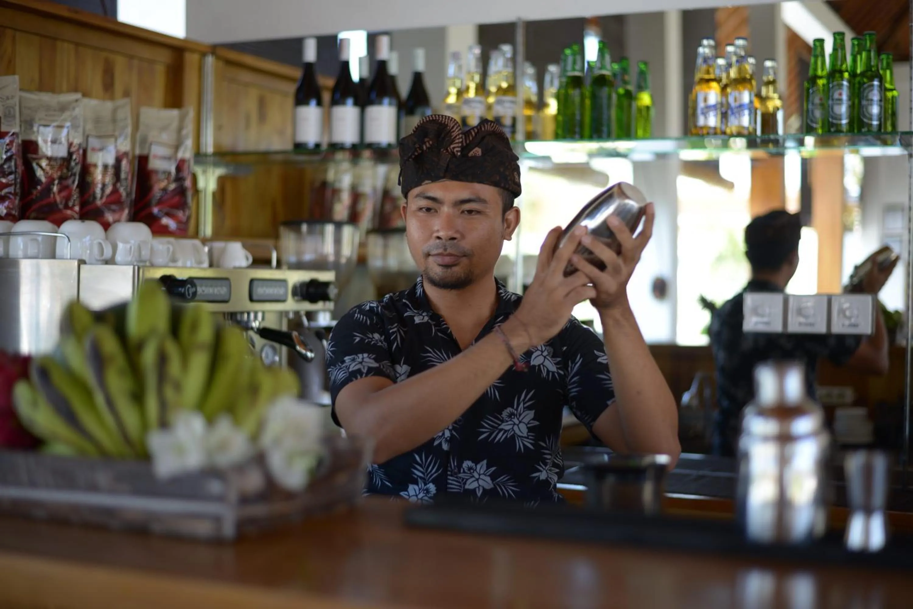 Lounge or bar in Villa Casablanca Surf Keramas