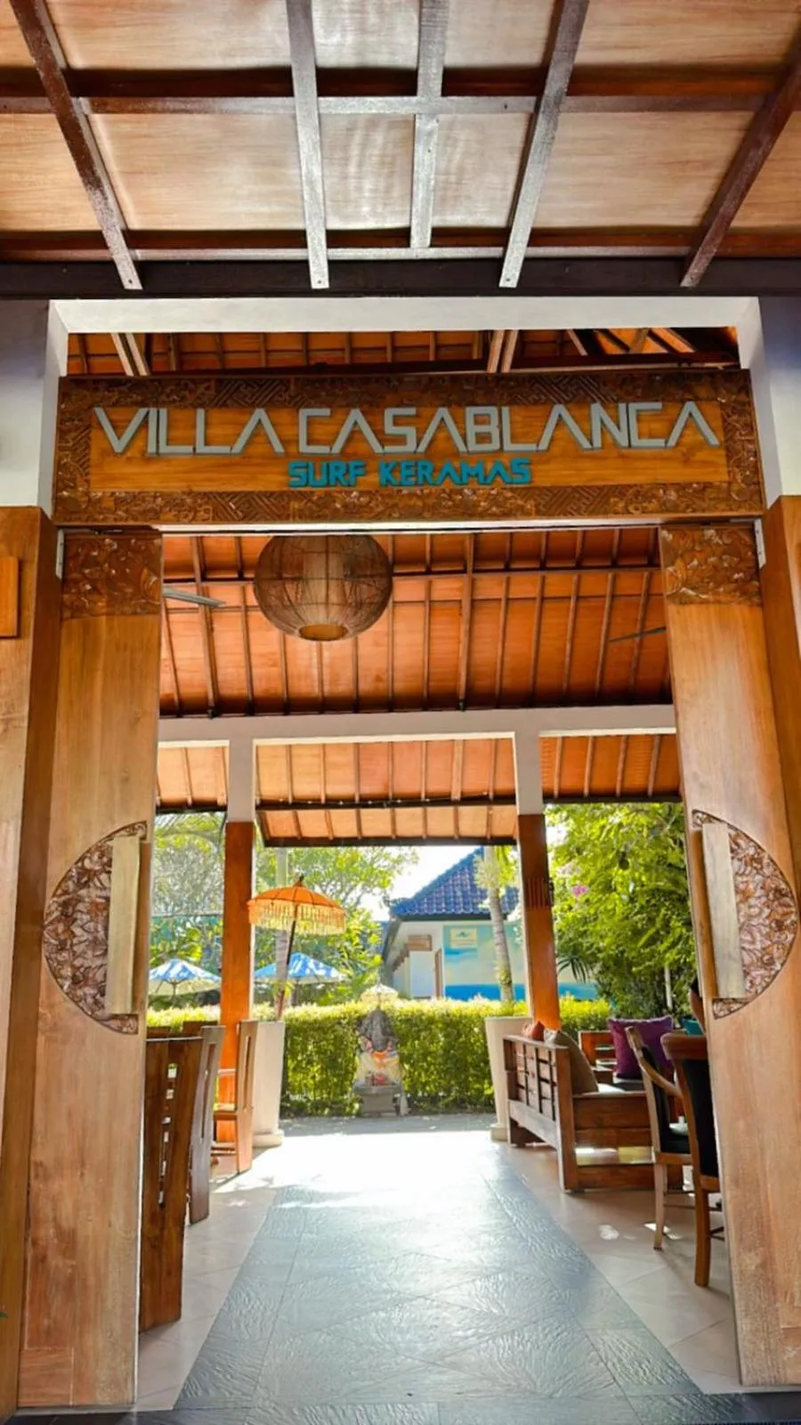 Property logo or sign in Villa Casablanca Surf Keramas