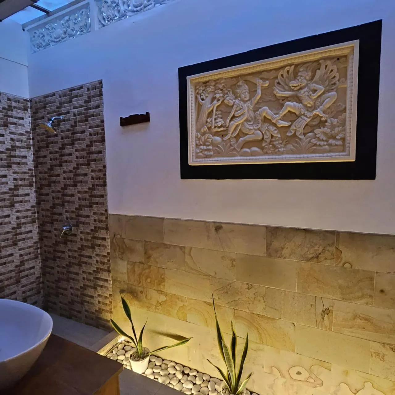 Bathroom in Villa Casablanca Surf Keramas