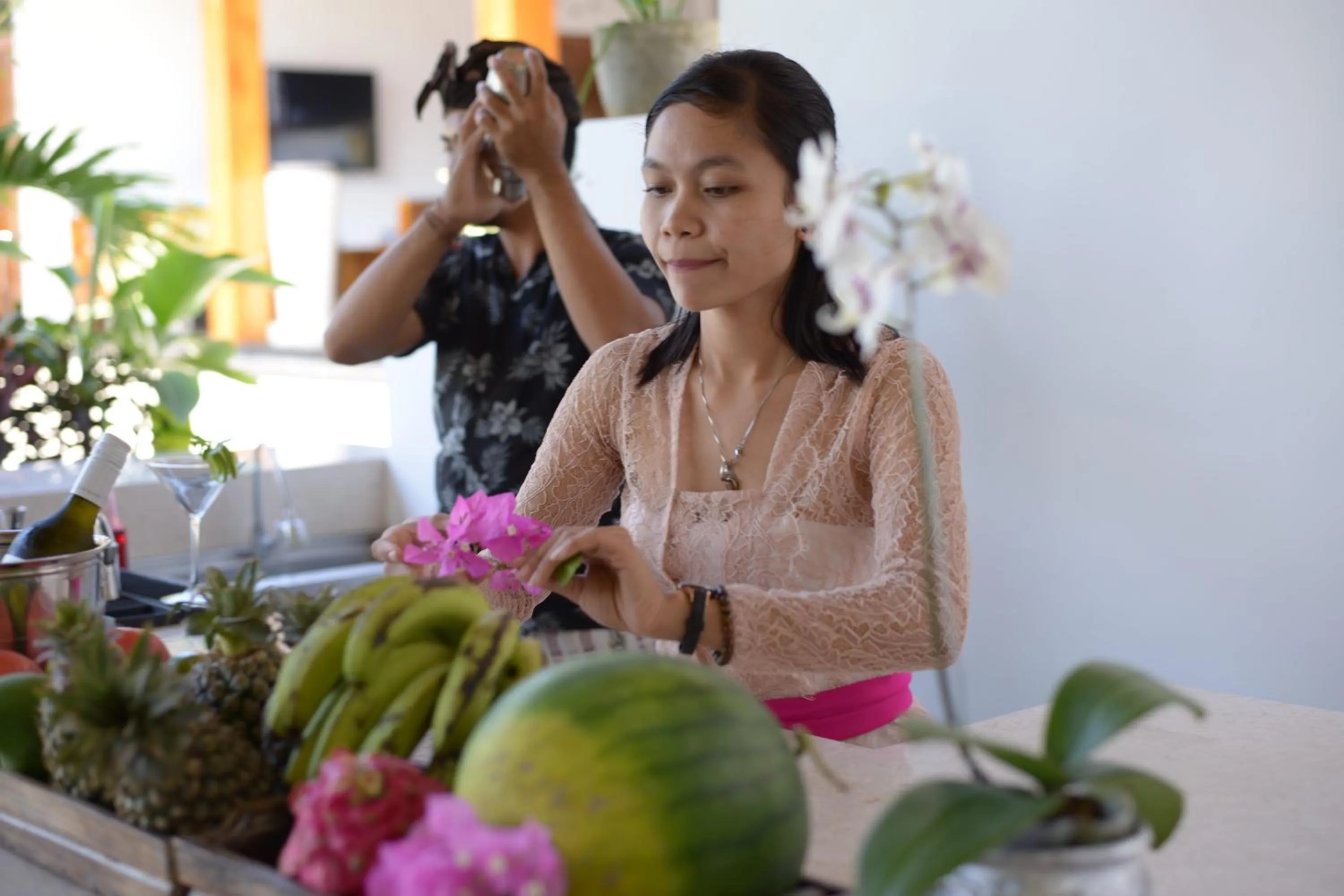 Drinks in Villa Casablanca Surf Keramas