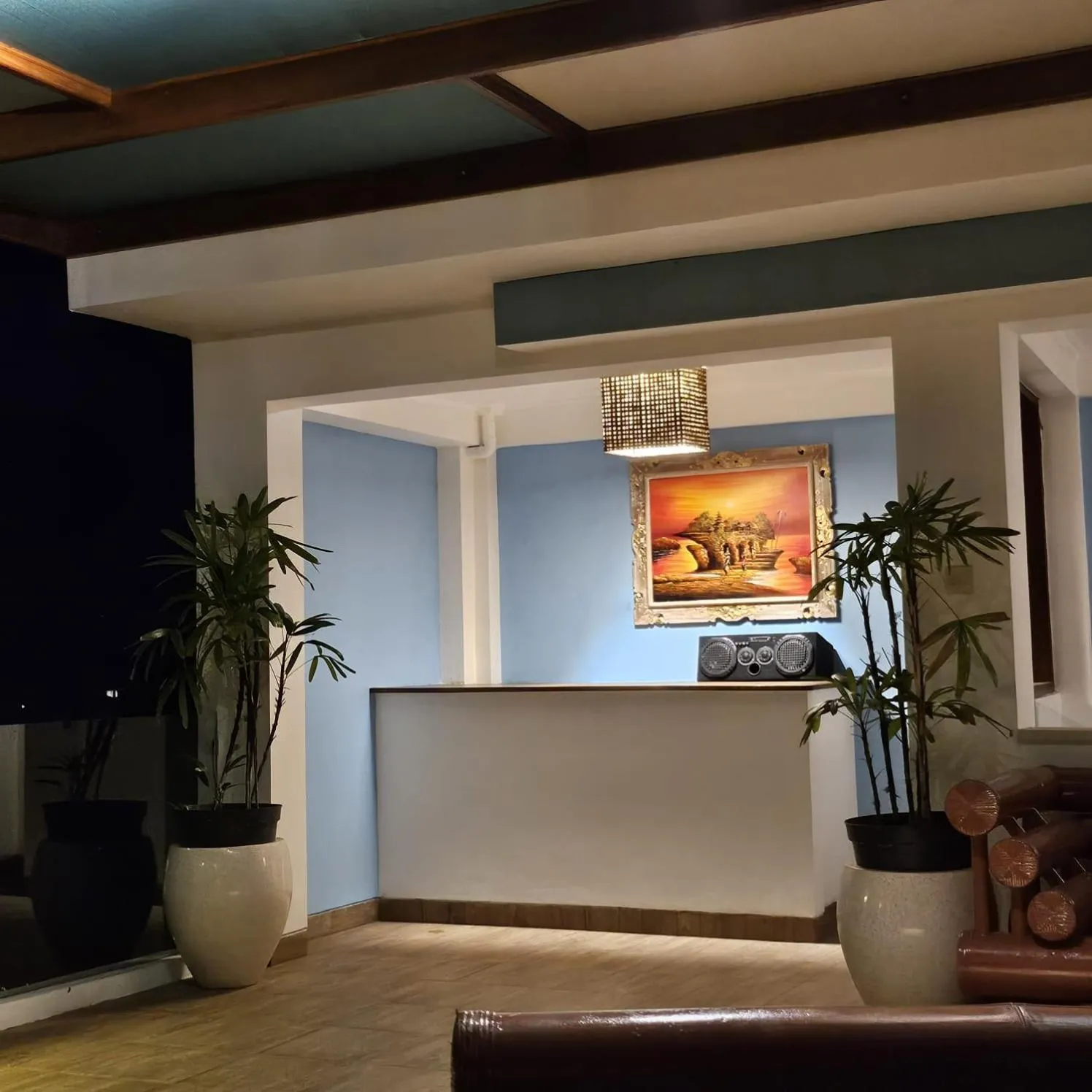 Balcony/Terrace in Villa Casablanca Surf Keramas