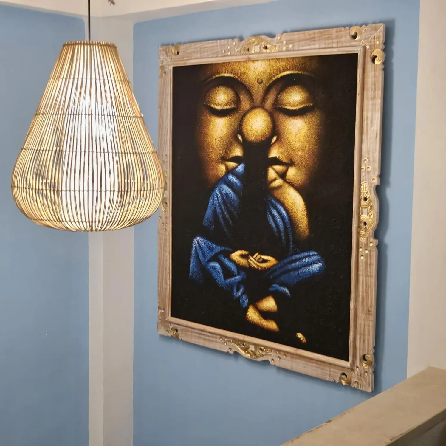 Decorative detail in Villa Casablanca Surf Keramas