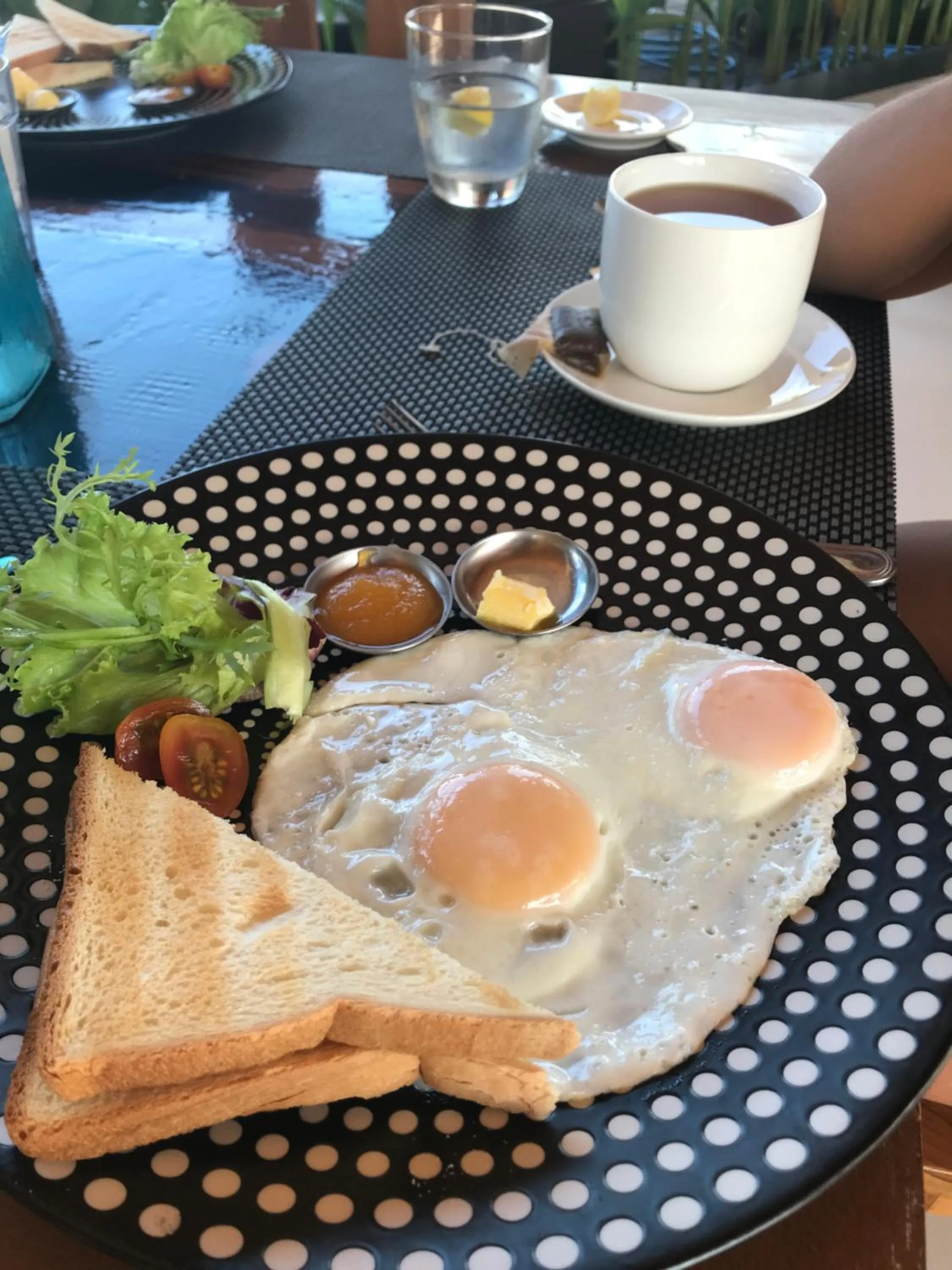 Breakfast in Villa Casablanca Surf Keramas