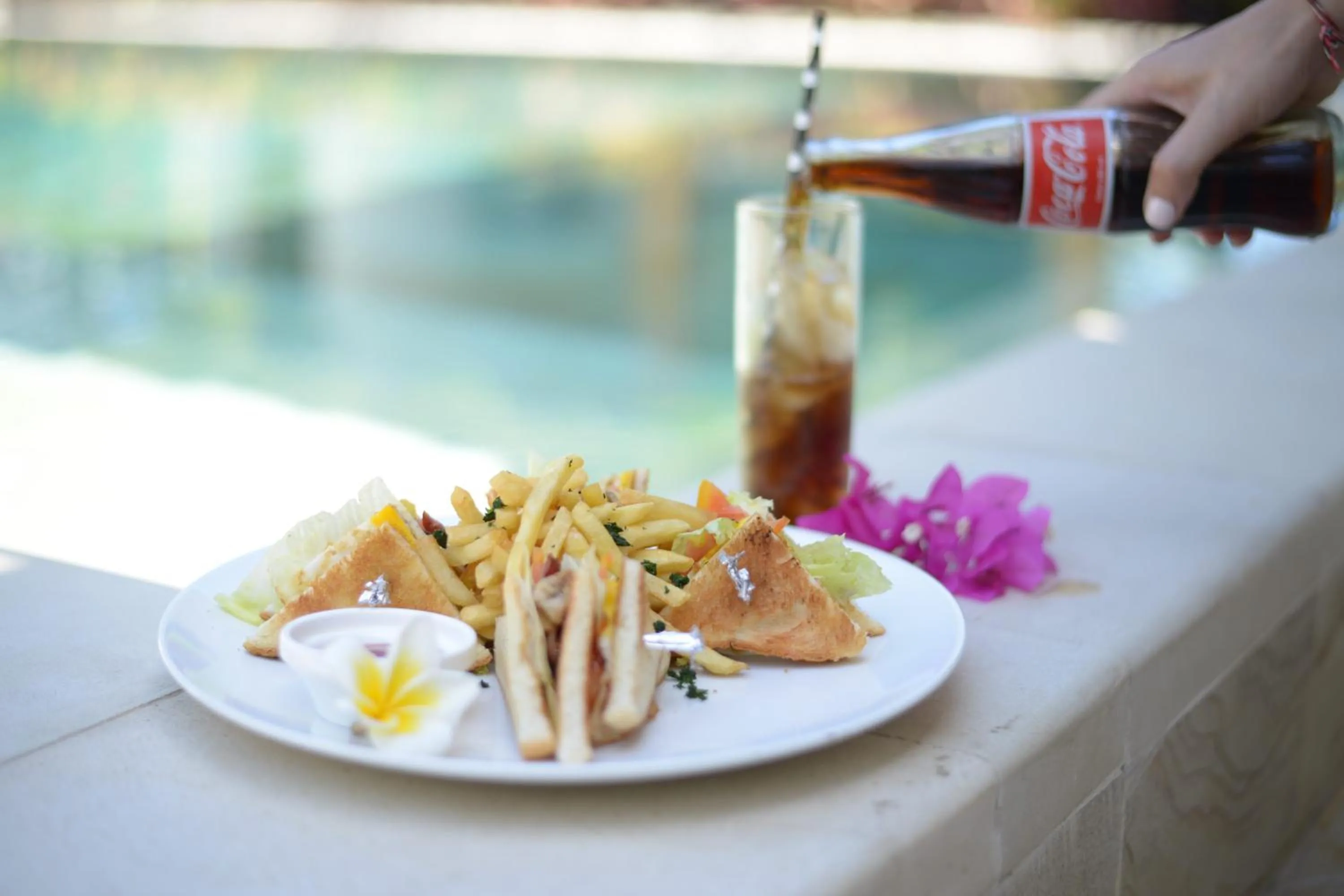 Food in Villa Casablanca Surf Keramas