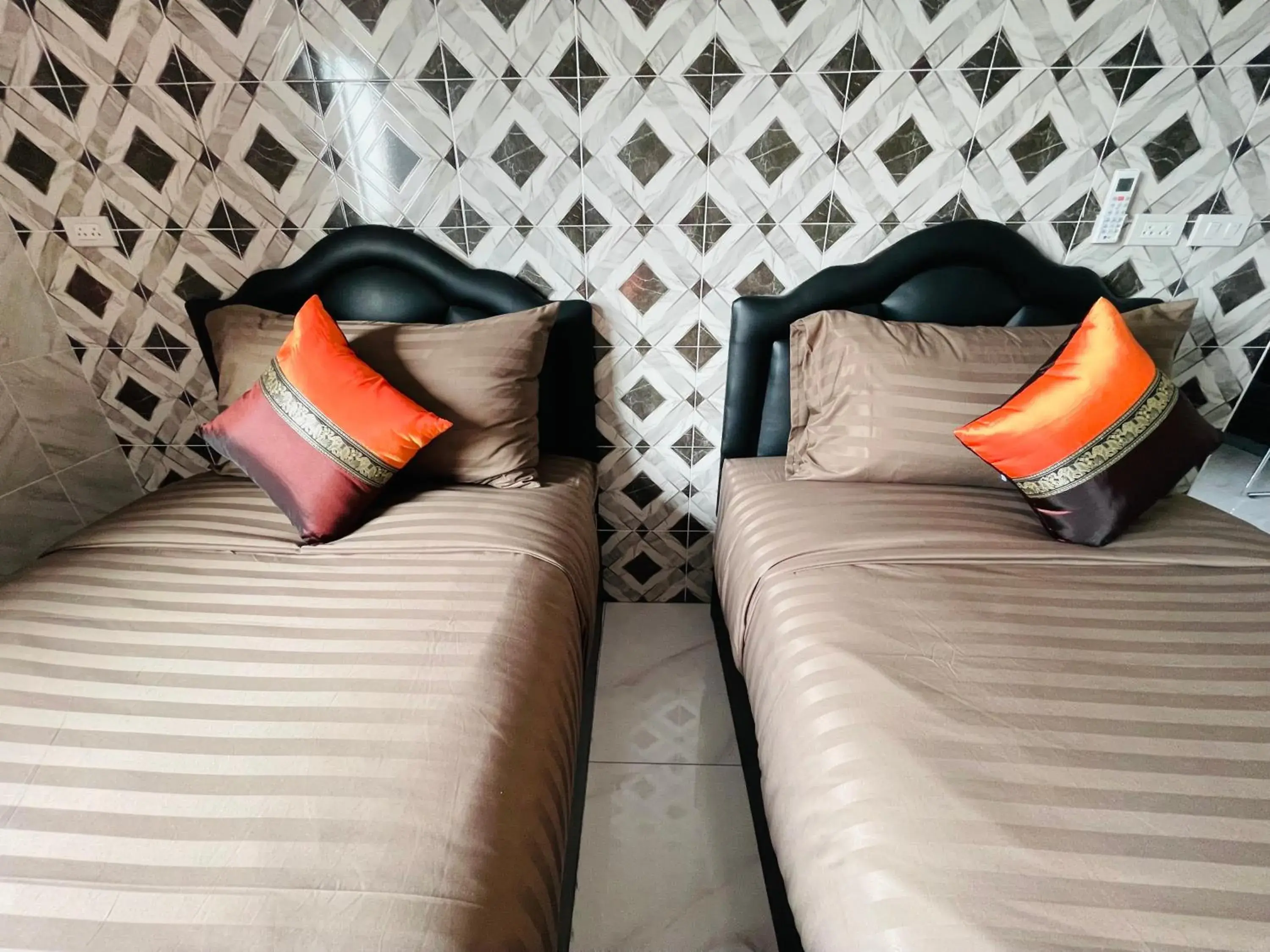 Standard Twin Room in โรงแรมเรือนคุณเล็ก กานต์สินี Standard Twin Room in โรงแรมเรือนคุณเล็ก กานต์สินี