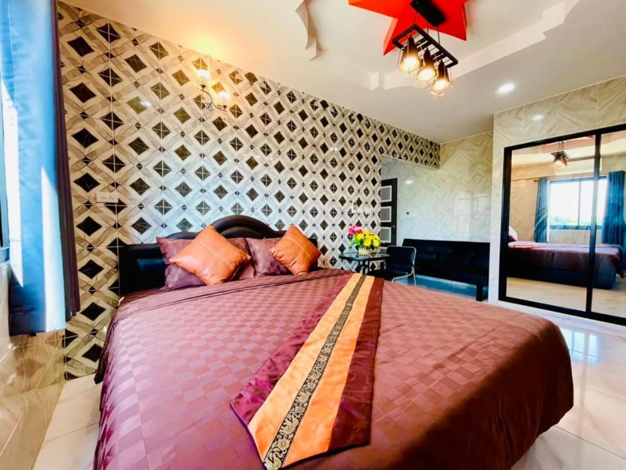 Bedroom, Bed in โรงแรมเรือนคุณเล็ก กานต์สินี