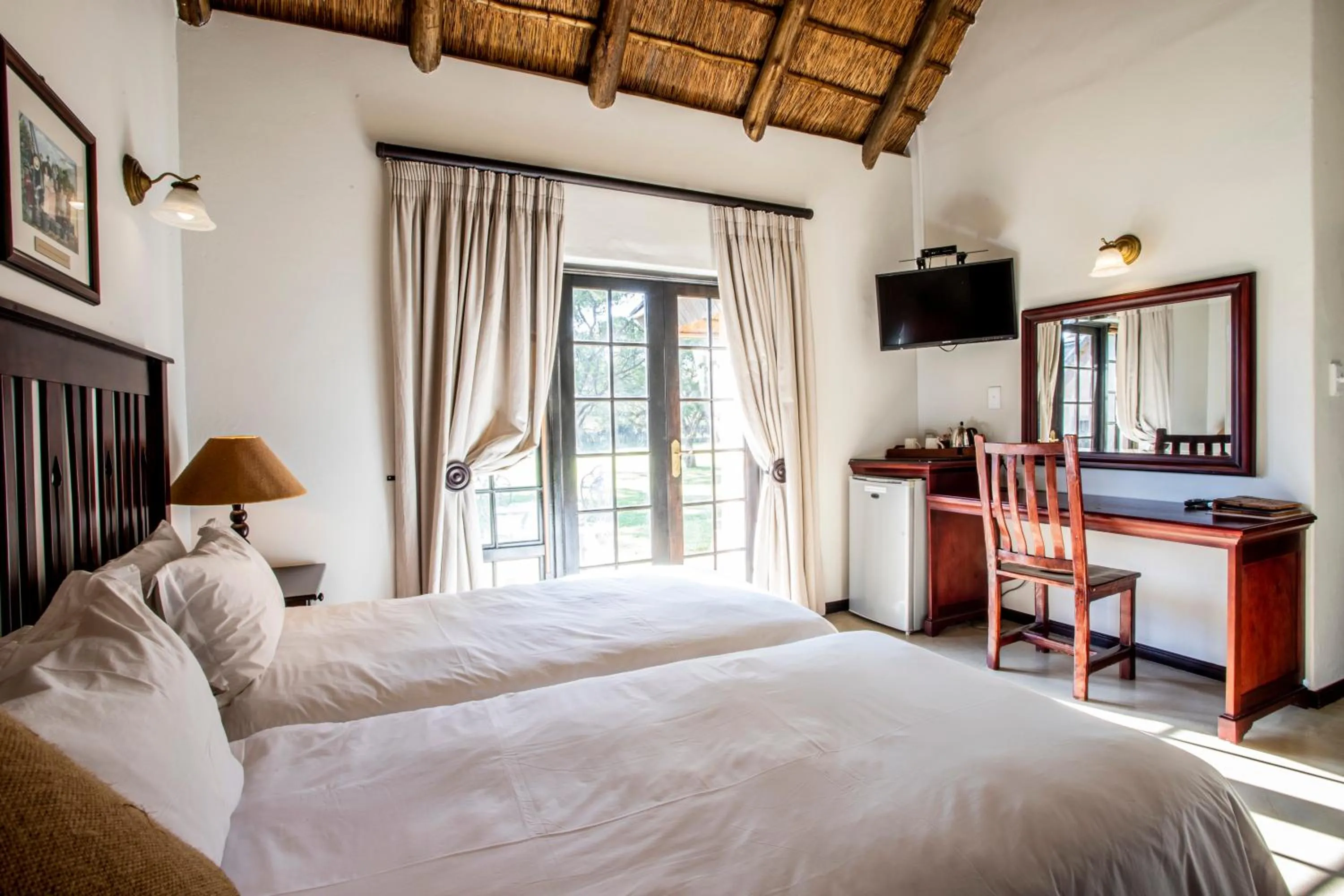 Bed in Lapeng Guest Lodge