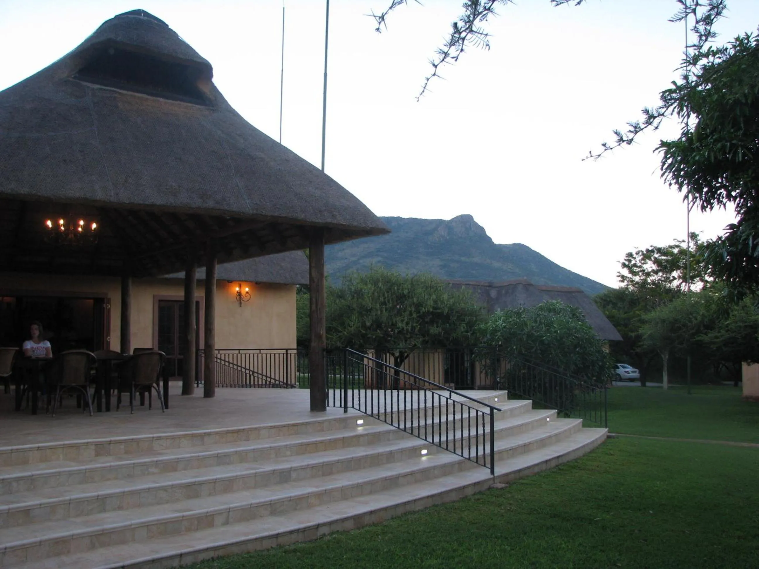 Patio in Lapeng Guest Lodge