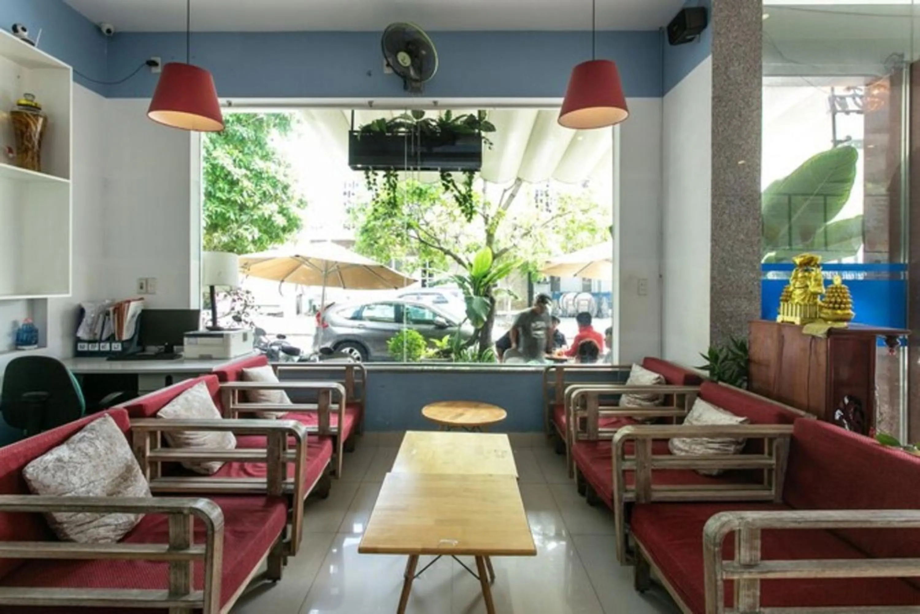 Lobby or reception in SKY APARTMENT & HOTEL