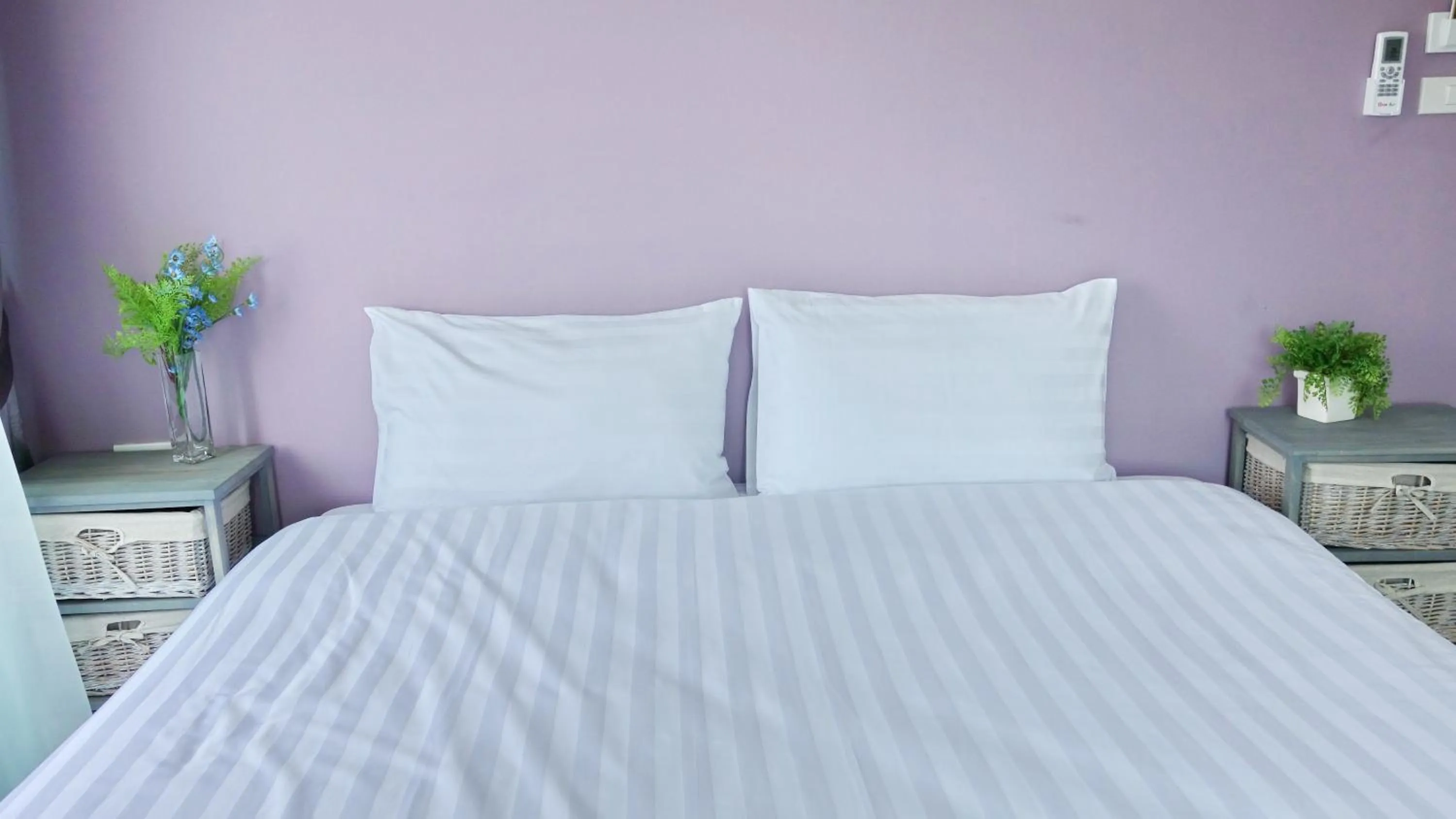 Decorative detail, Bed in Kata Bai D - SHA Certificate Hotel