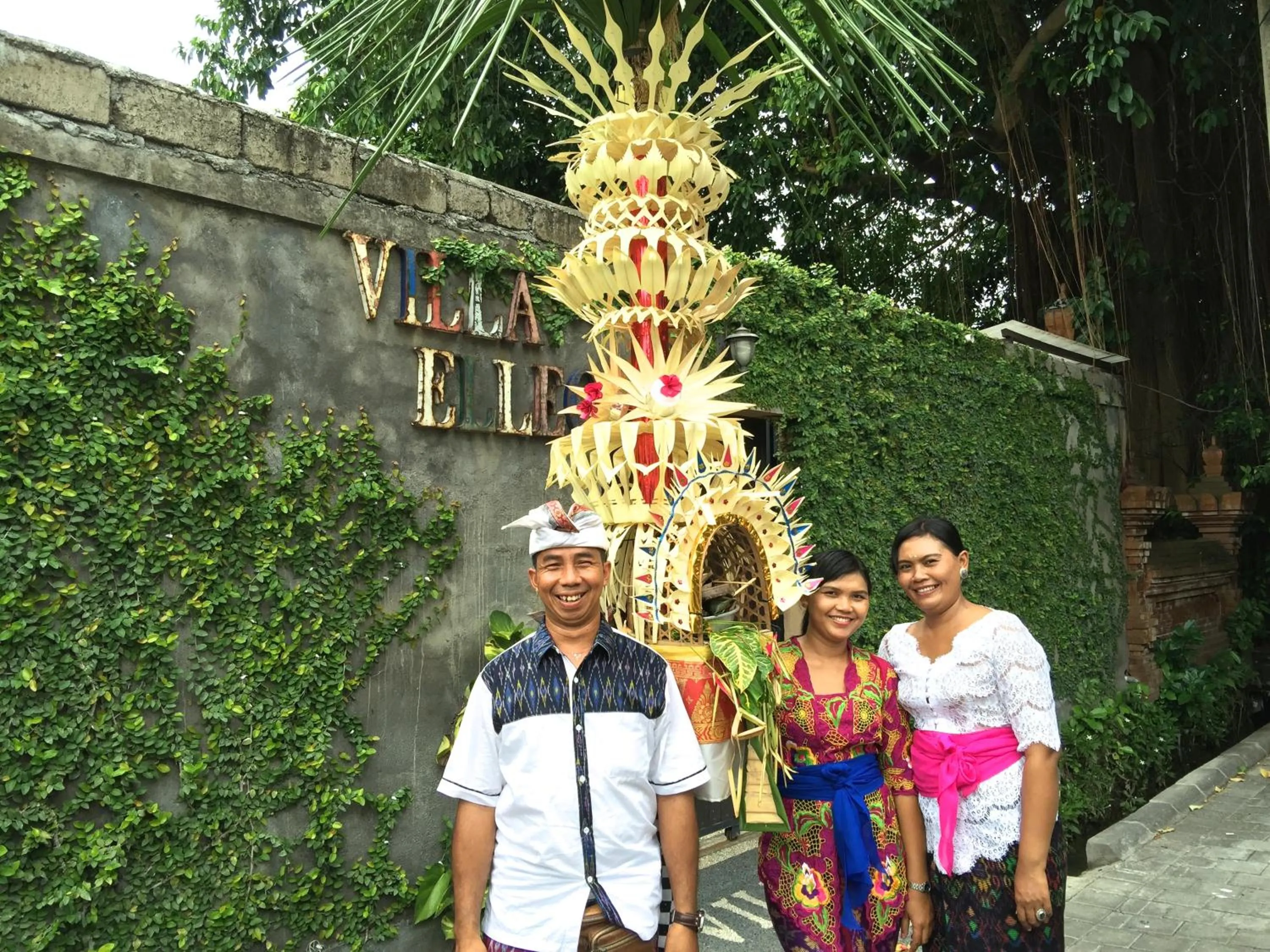 Staff in Villa Elleo