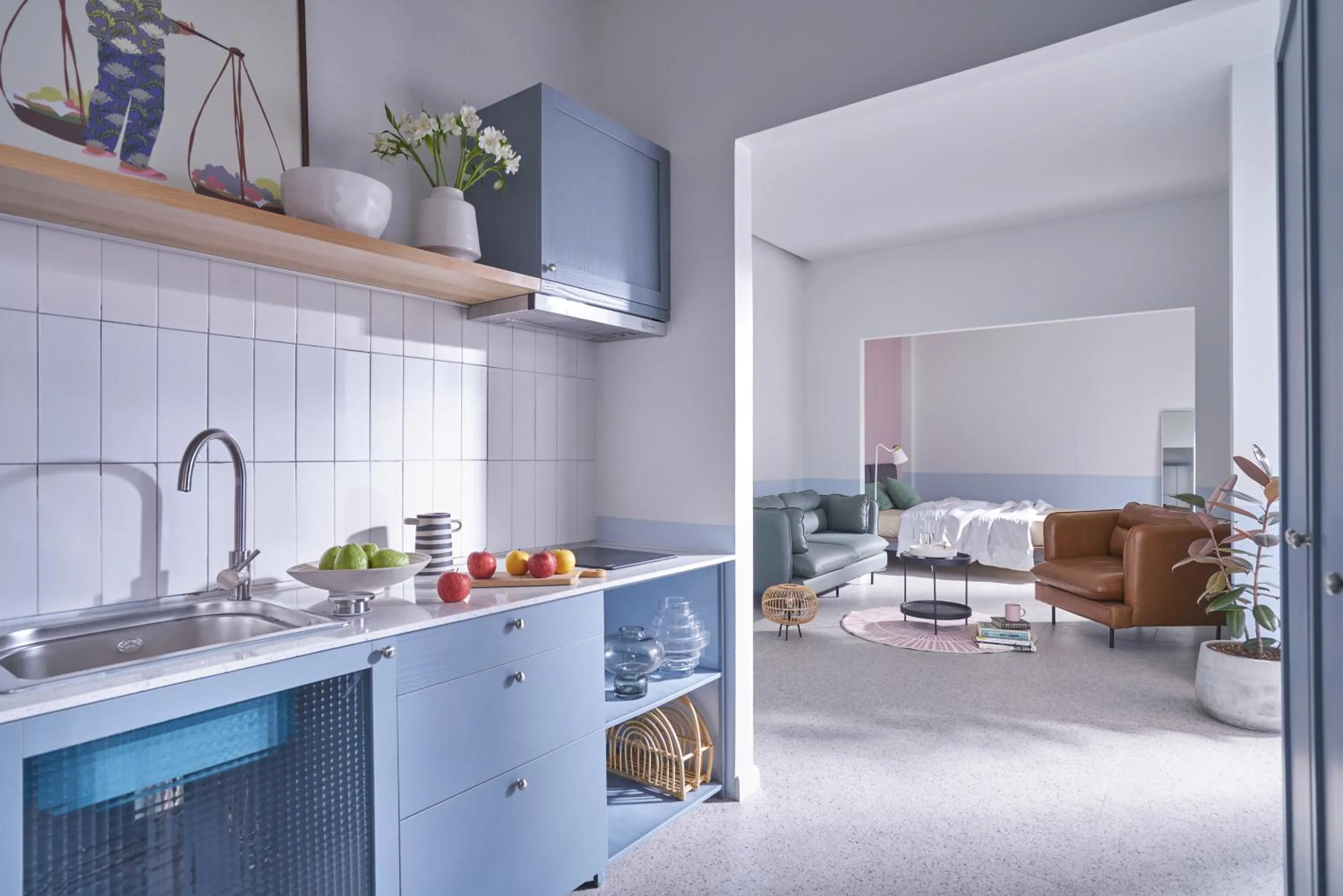 Kitchen or kitchenette in M Village Living Lý Chính Thắng