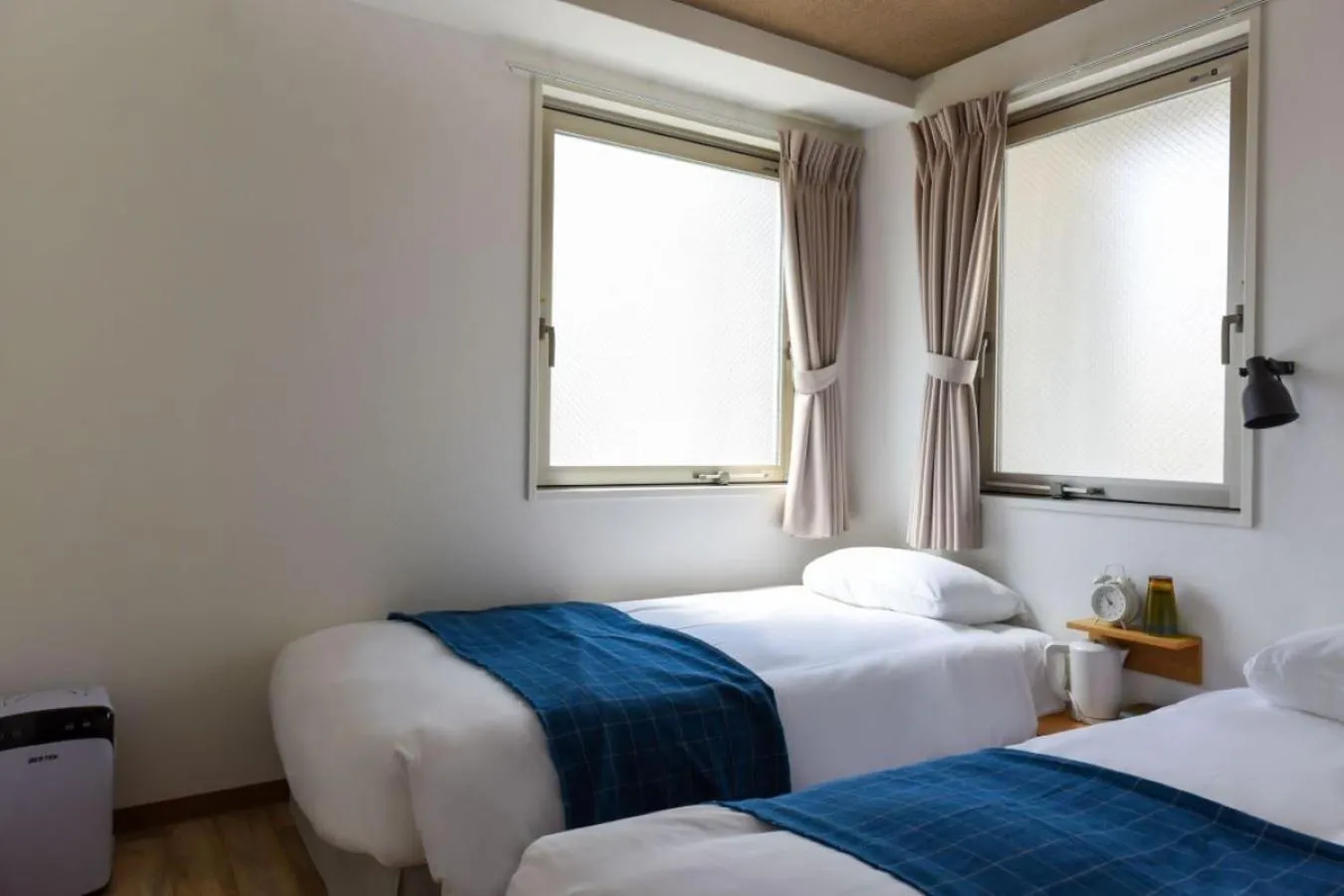 Bed in HOTEL WAN OSAKA EBISU