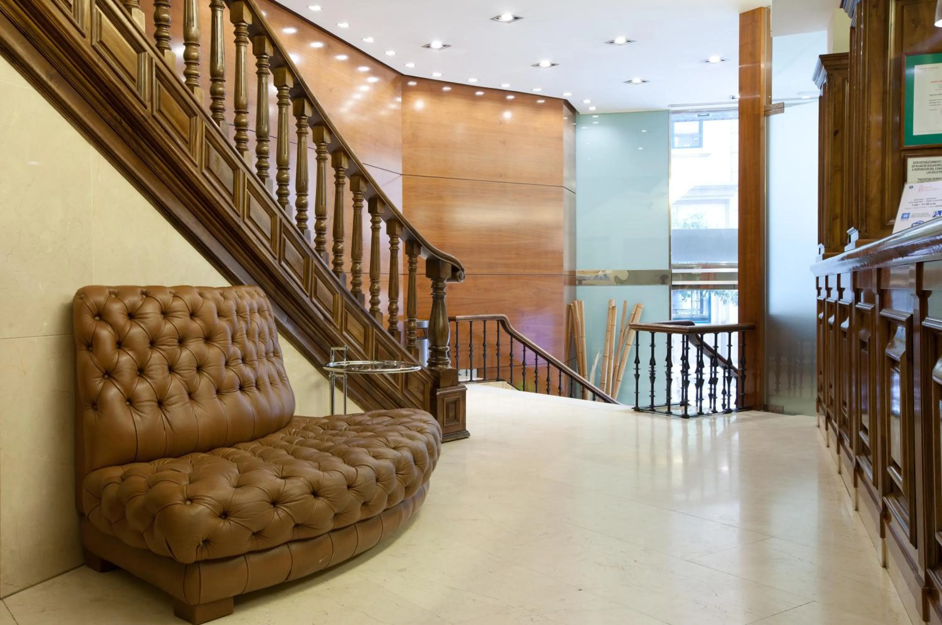 Lobby or reception in Hotel Don Curro