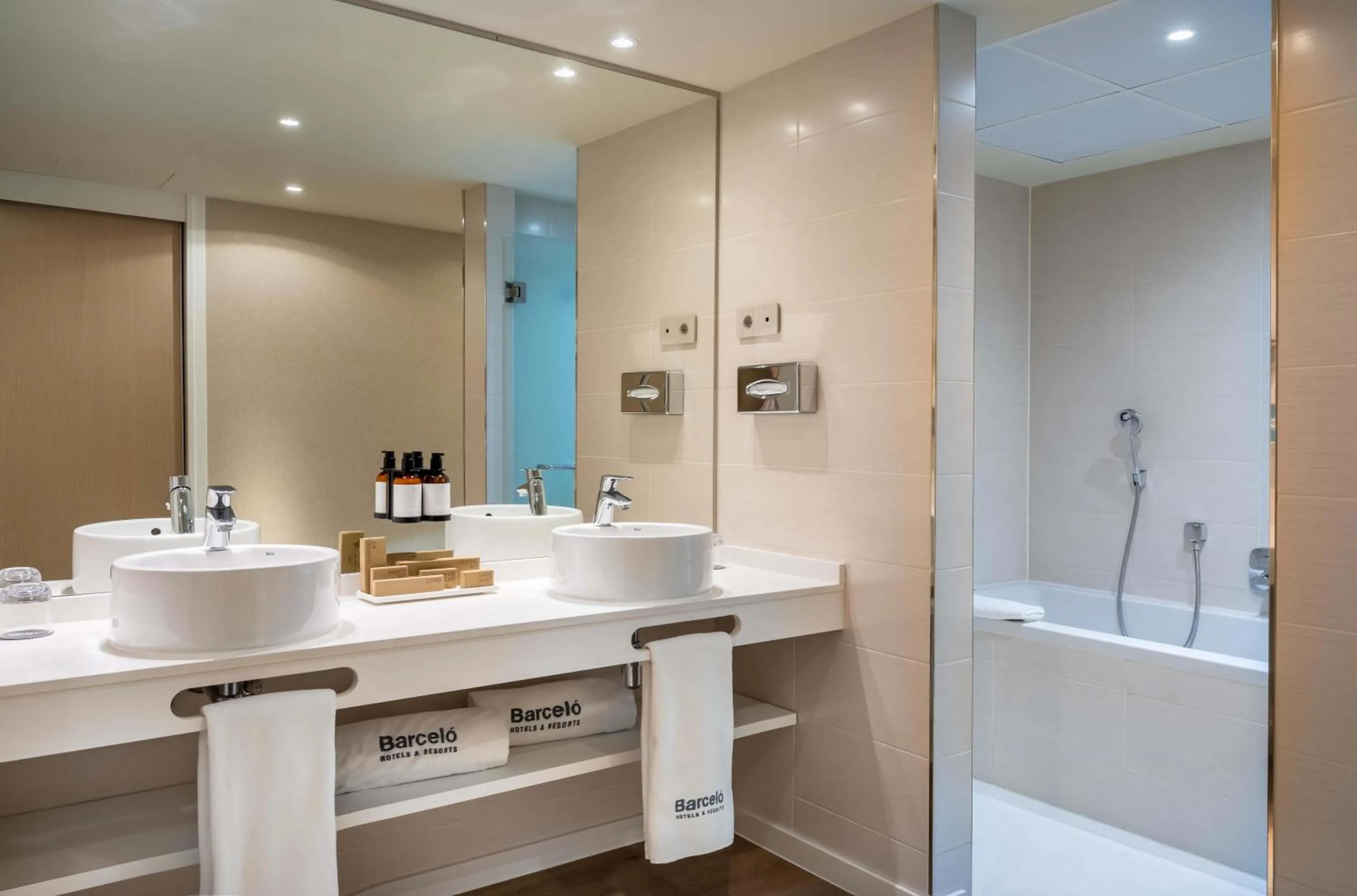 Bathroom in Barceló Bilbao Nervión