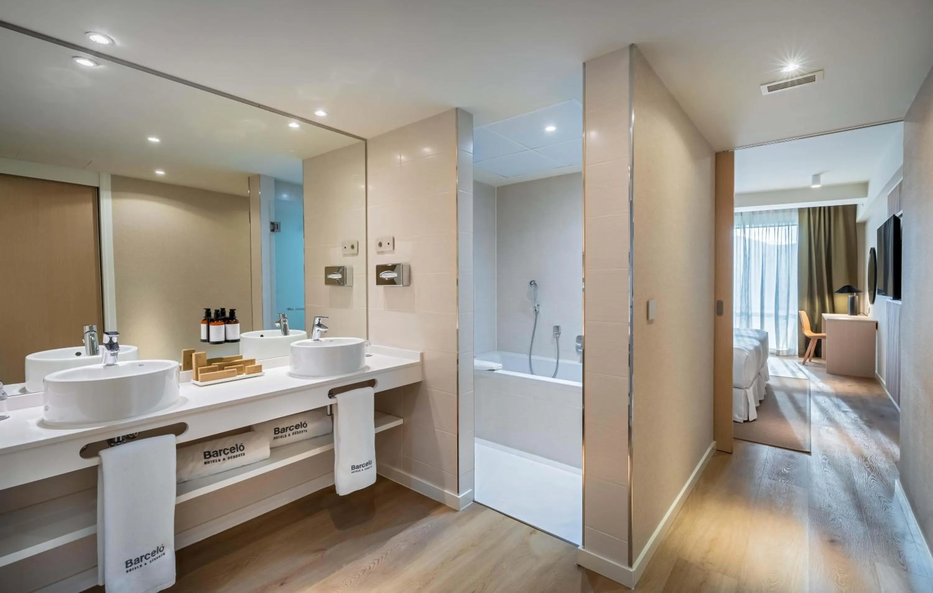 Bathroom in Barceló Bilbao Nervión