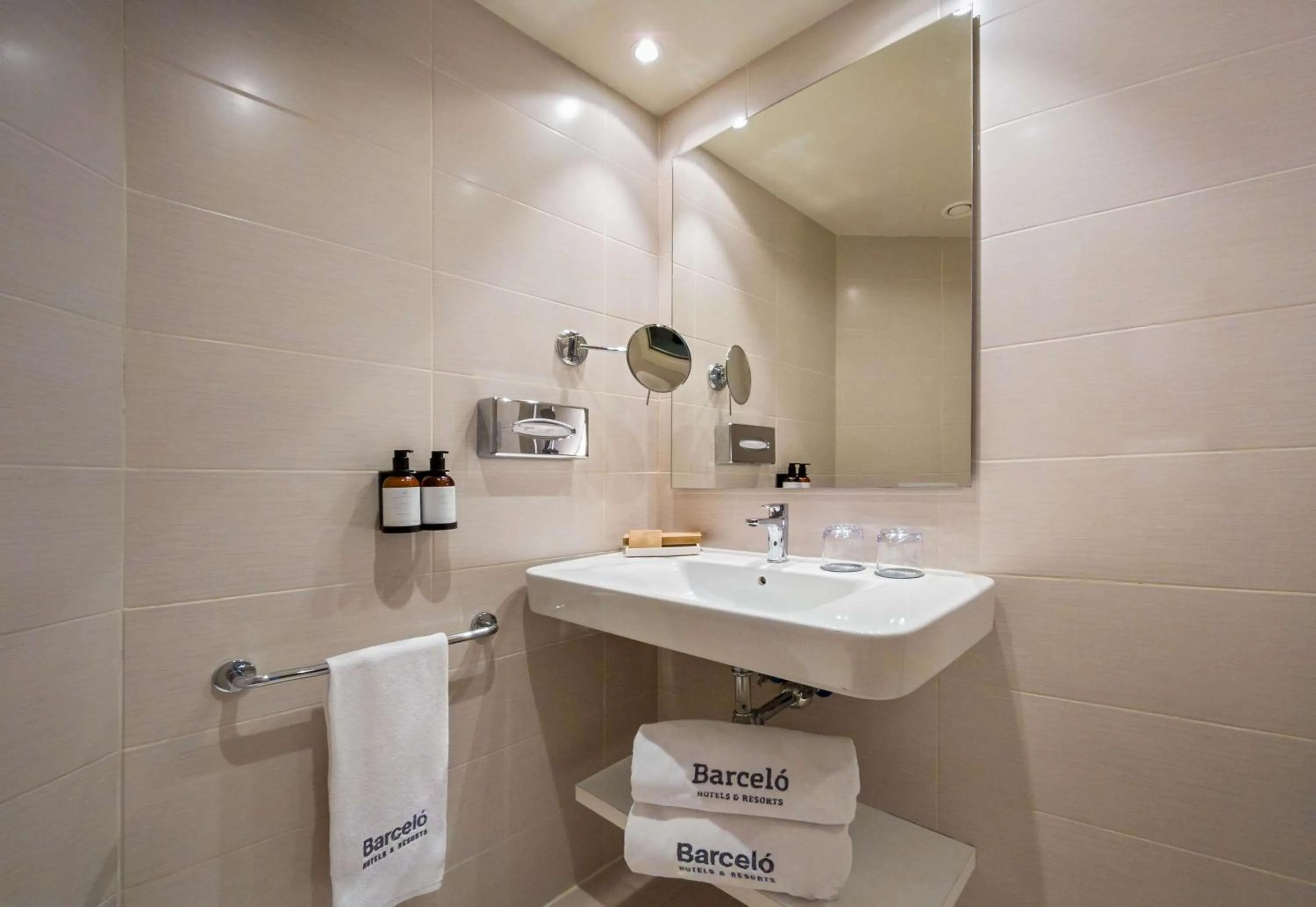 Bathroom in Barceló Bilbao Nervión