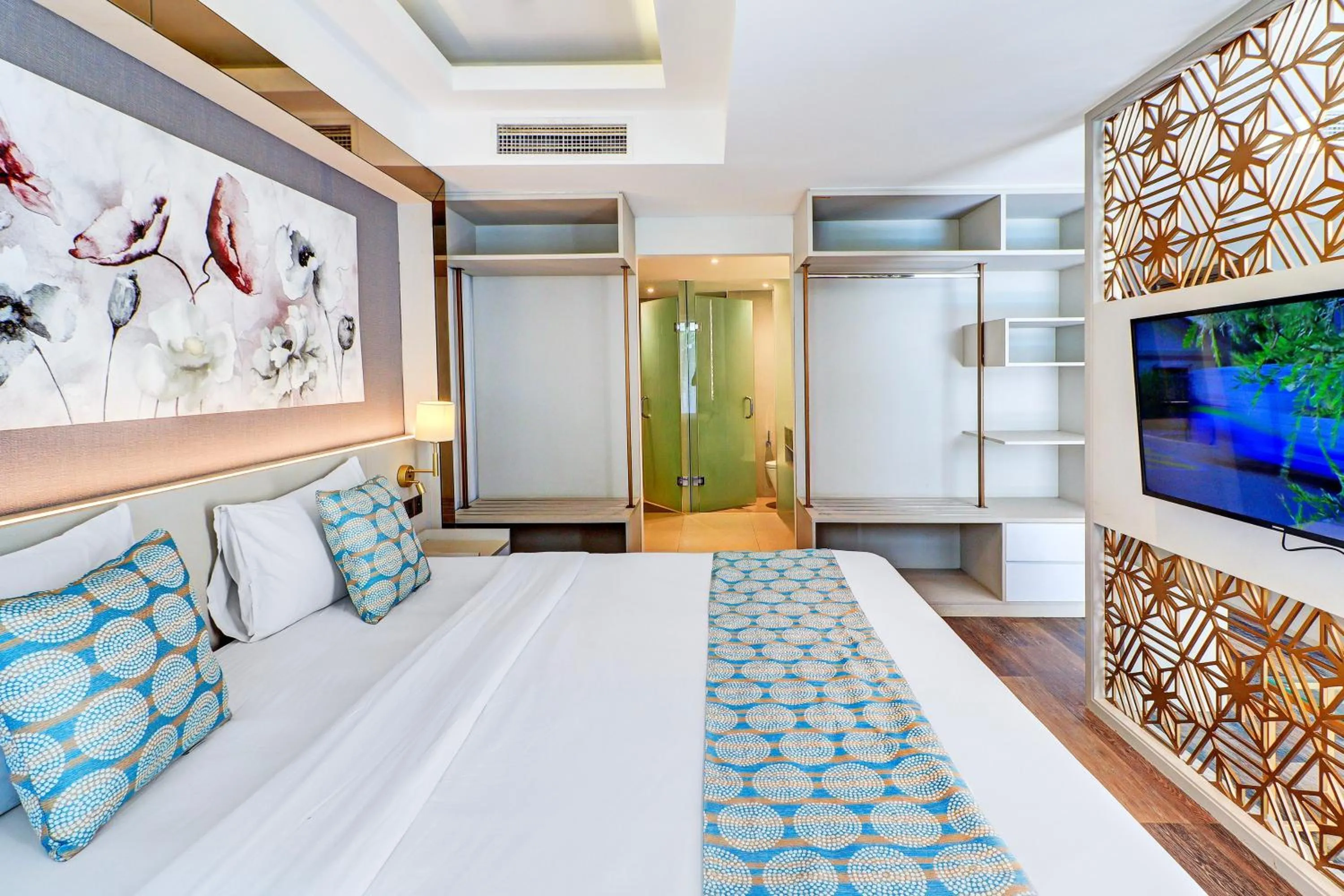 Bedroom, Bed in Sunday Hotel Arshika Sunset Road