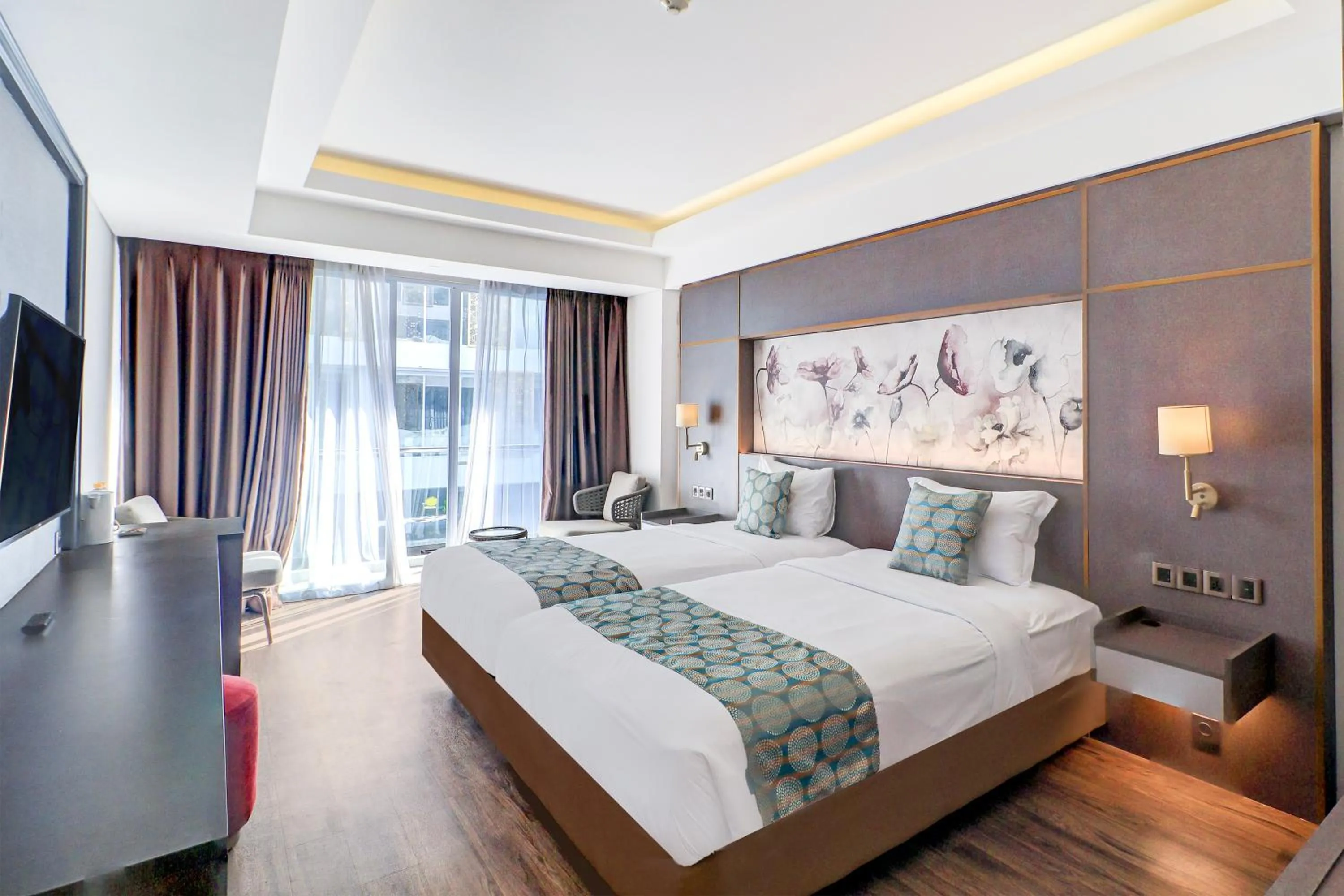 Bed in Sunday Hotel Arshika Sunset Road