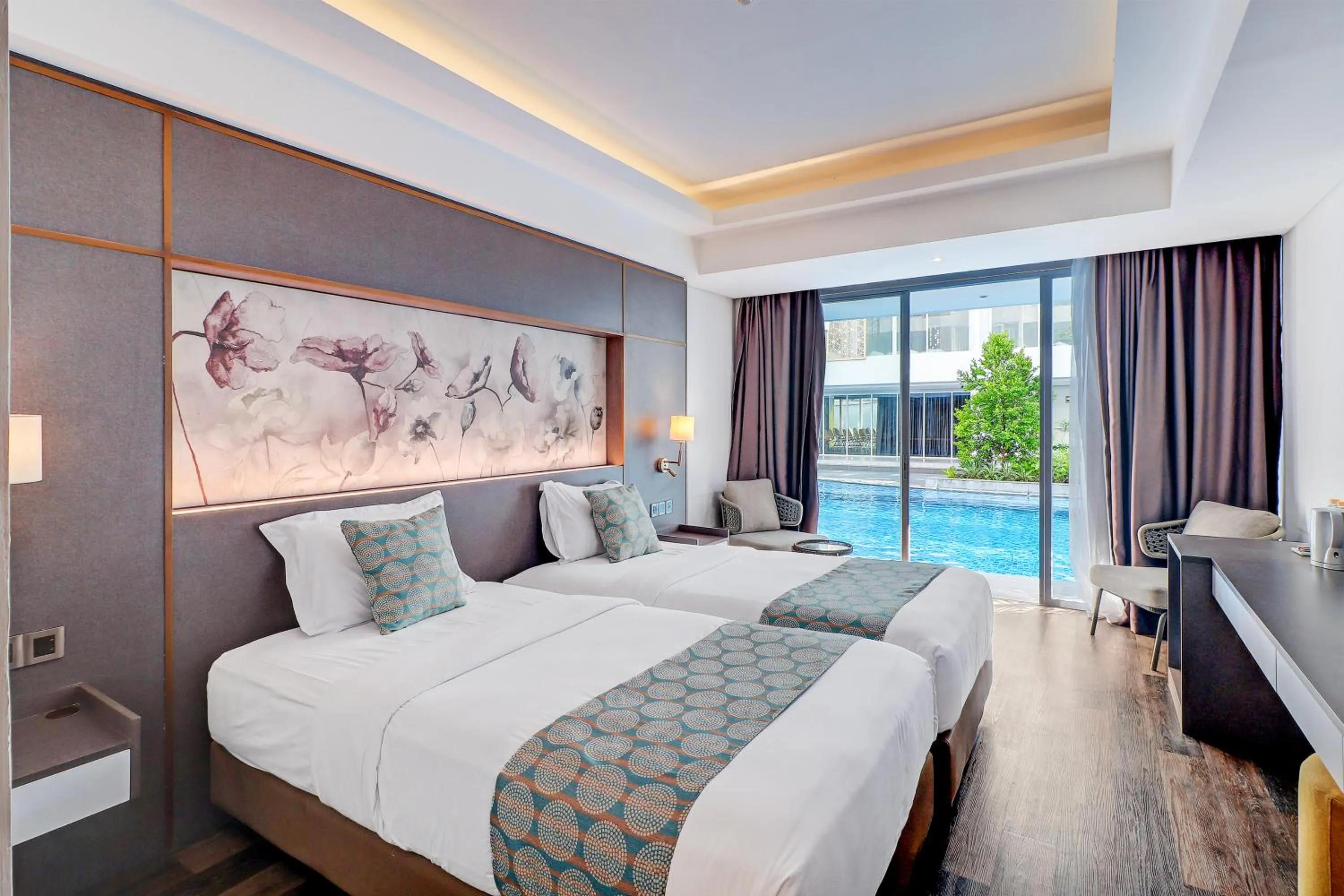 Bed in Sunday Hotel Arshika Sunset Road