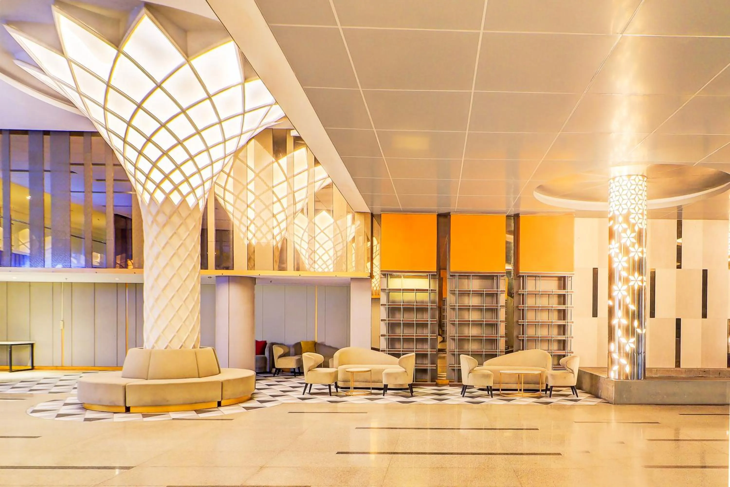 Lobby or reception in Sunday Hotel Arshika Sunset Road