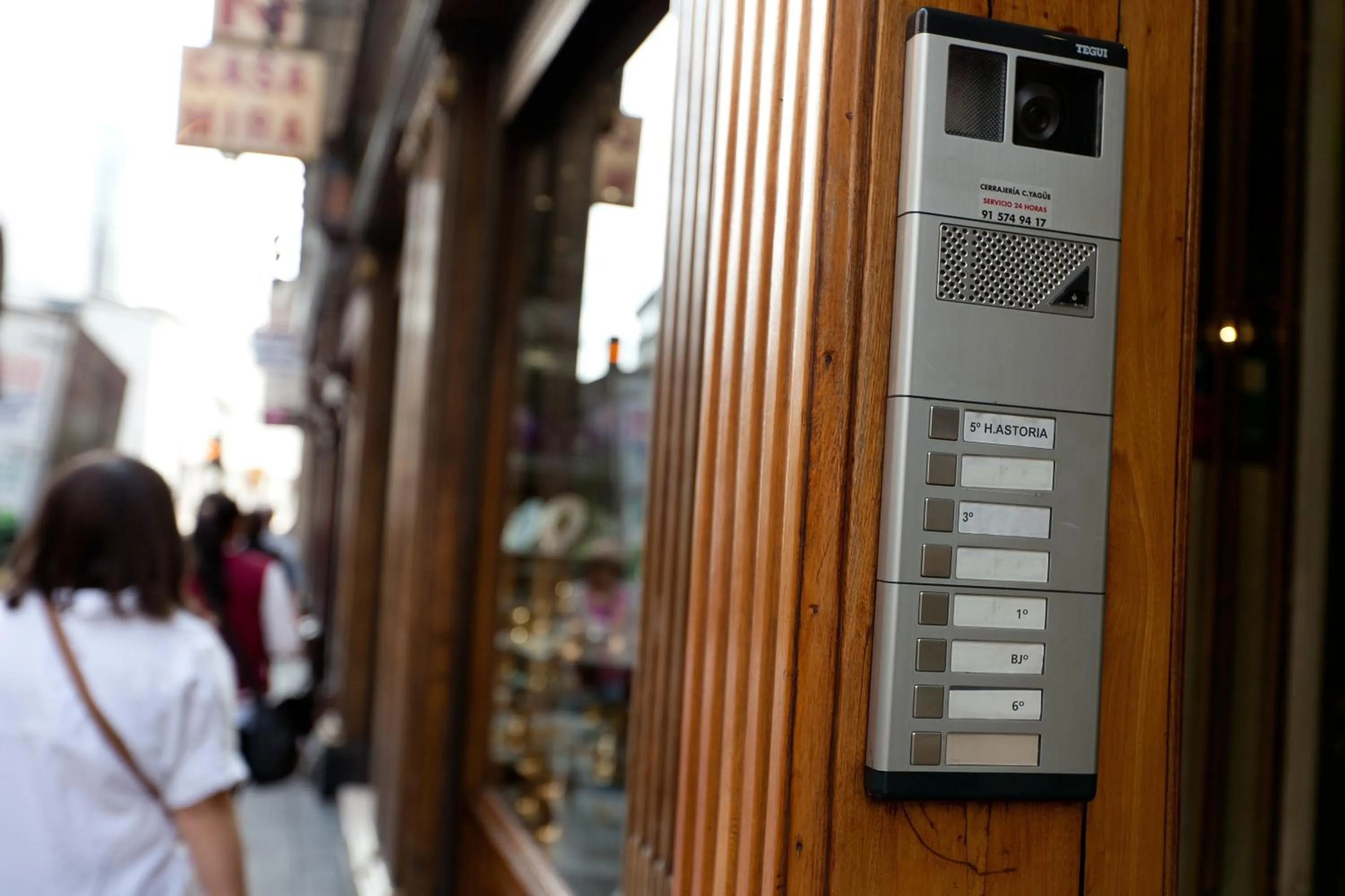 Property building in Hostal Astoria