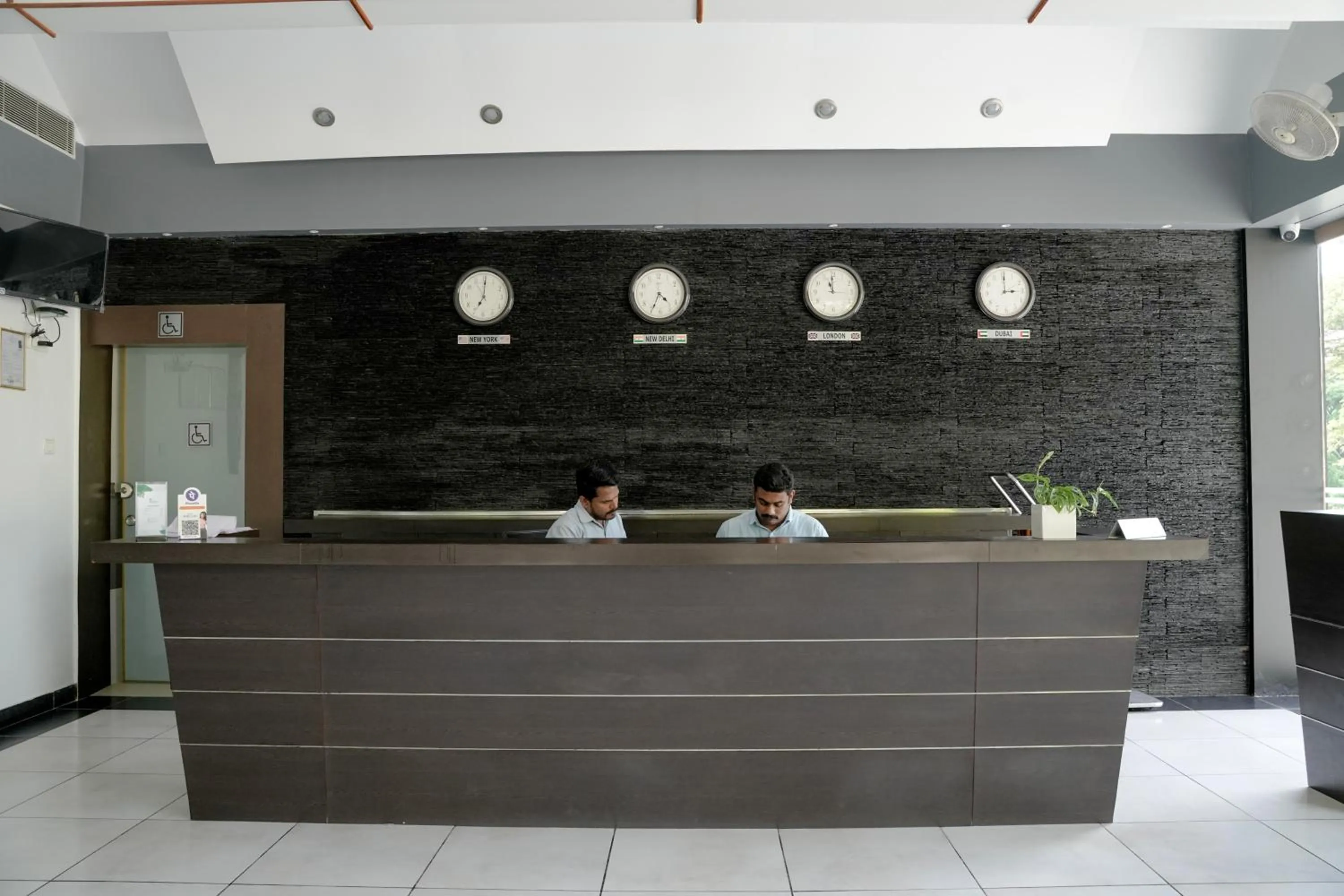Property building, Lobby/Reception in Hotel Palm shore