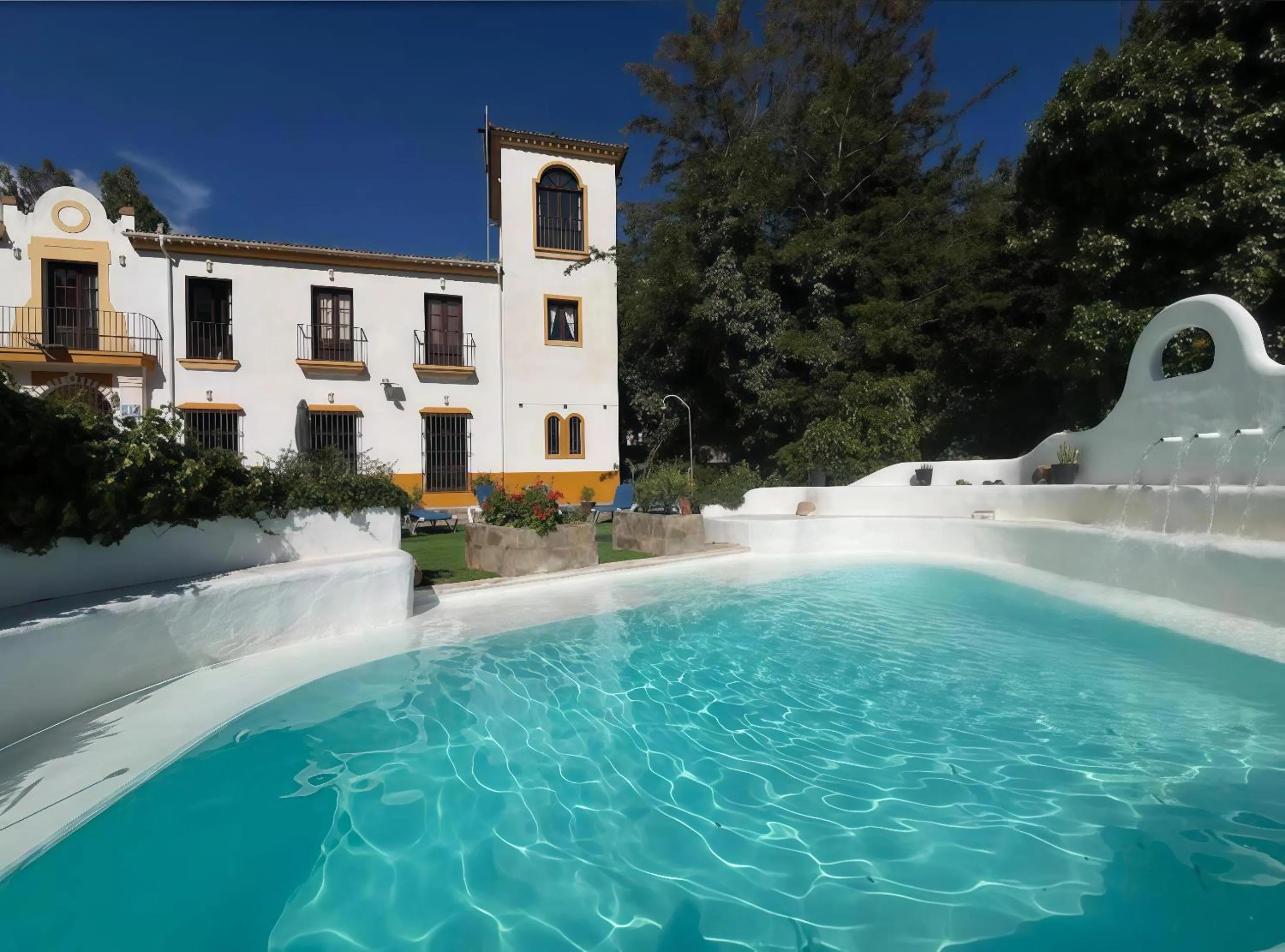 Property building in Hotel Humaina