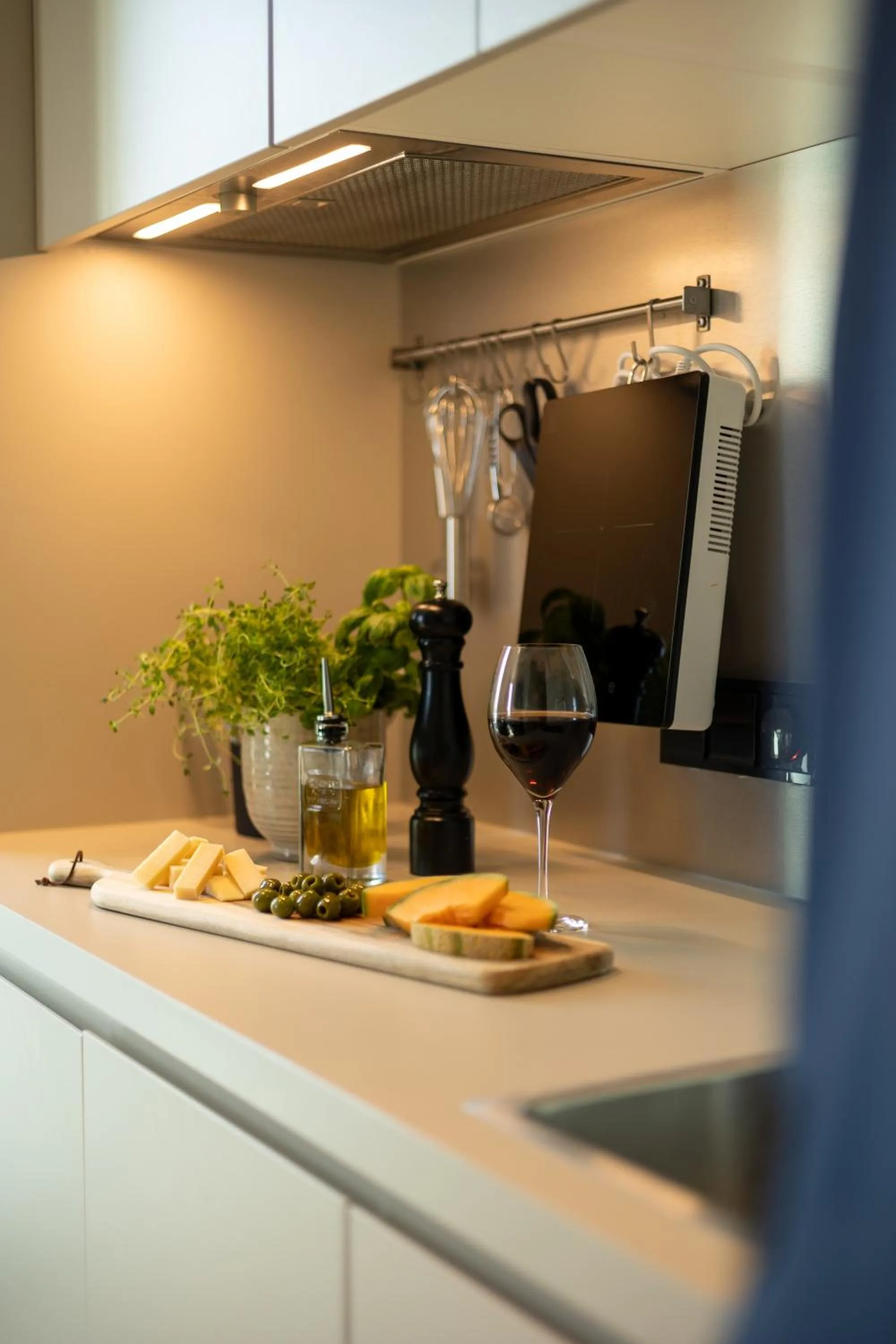 Kitchen or kitchenette in Unity Malmö - A Studio Hotel