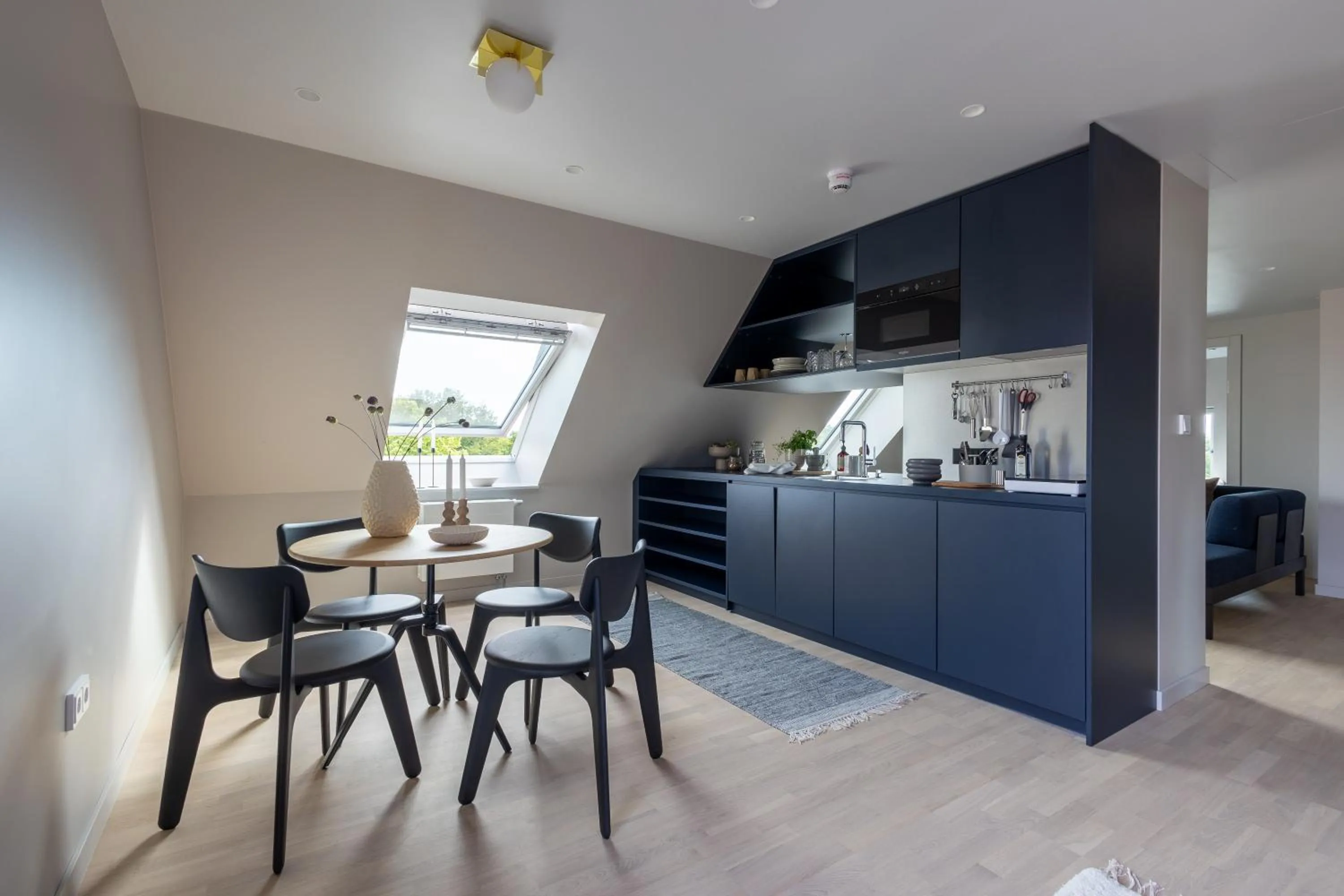 Kitchen or kitchenette in Unity Malmö - A Studio Hotel