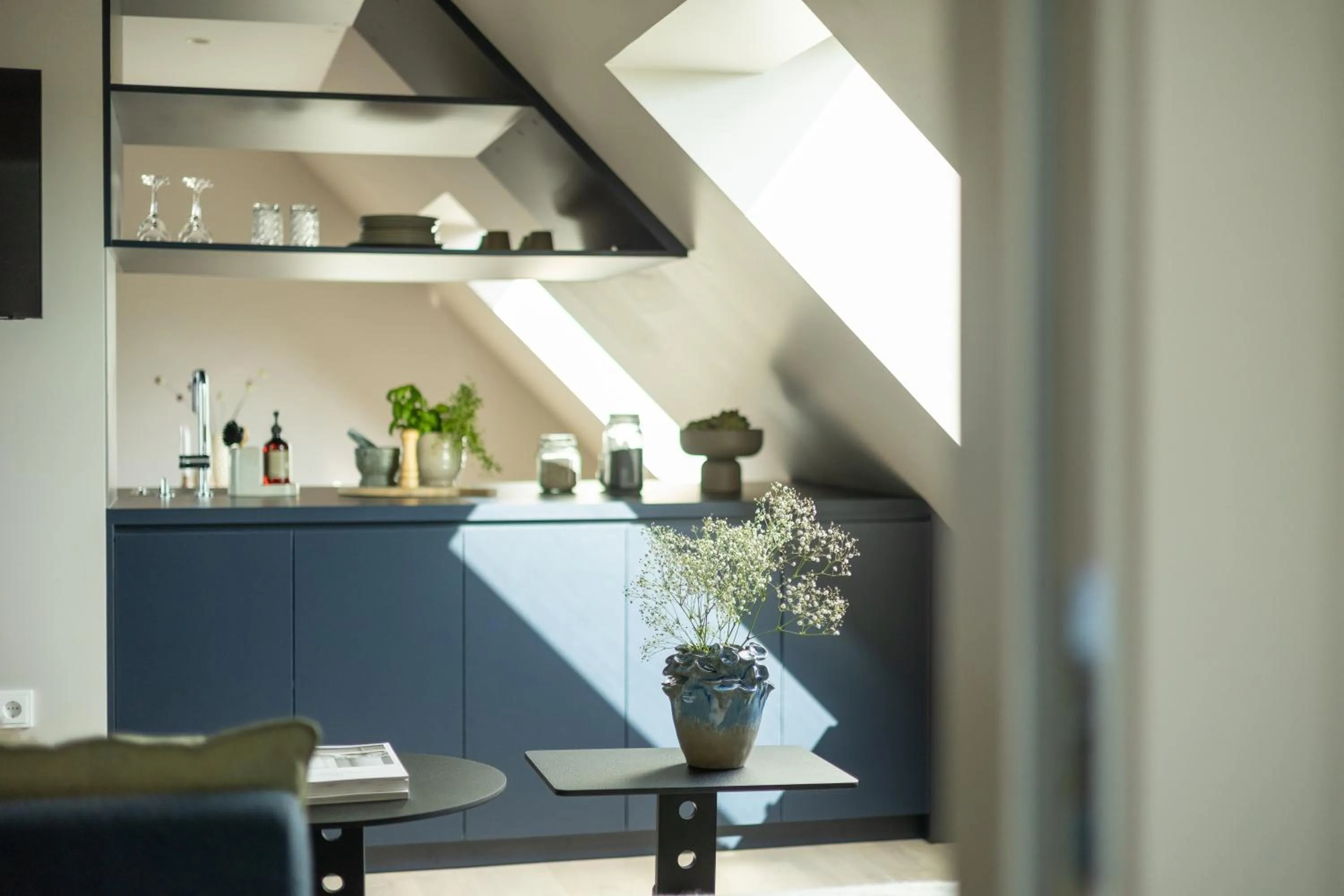 furniture in Unity Malmö - A Studio Hotel