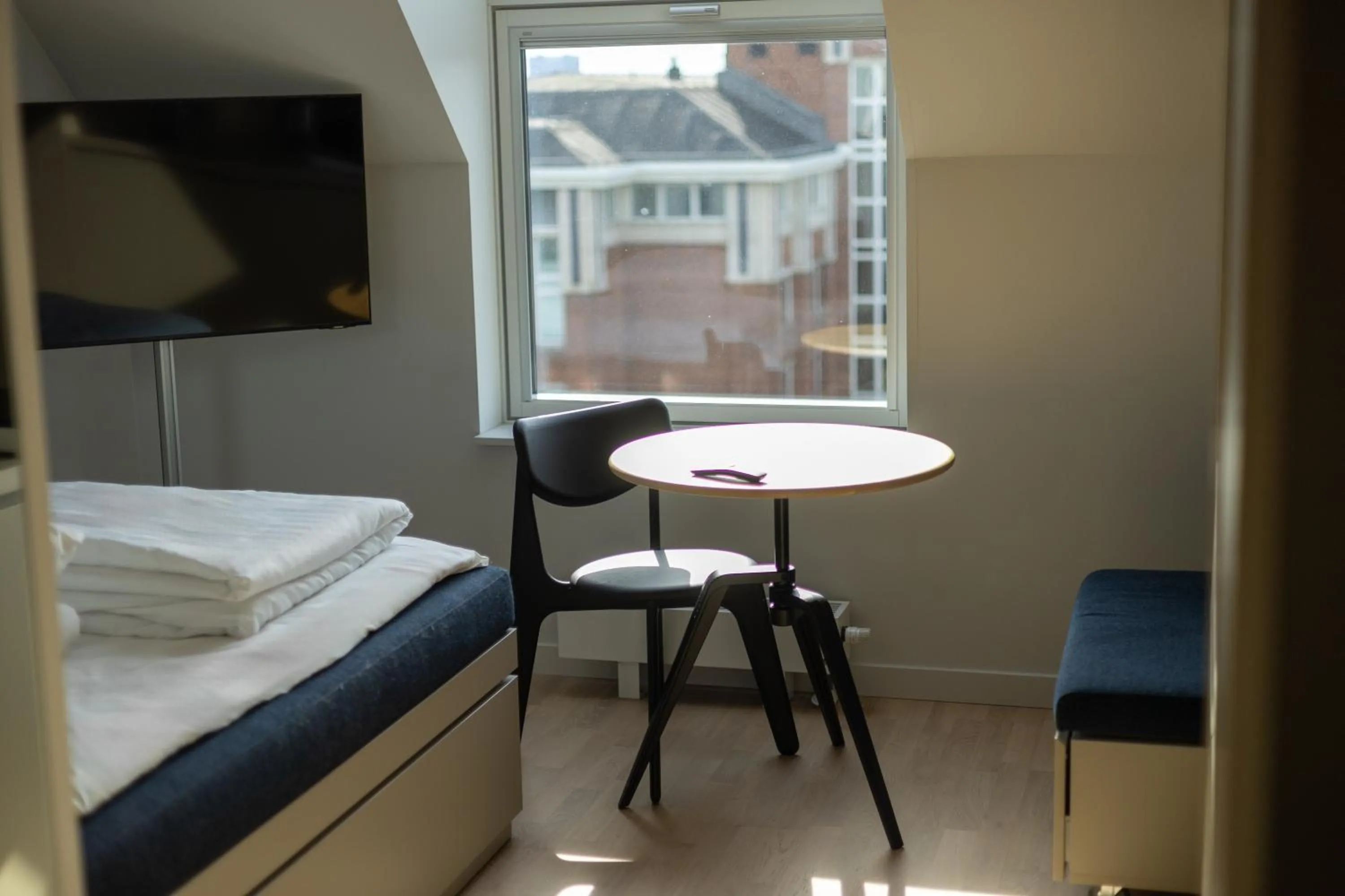 TV and multimedia, Bed in Unity Malmö - A Studio Hotel