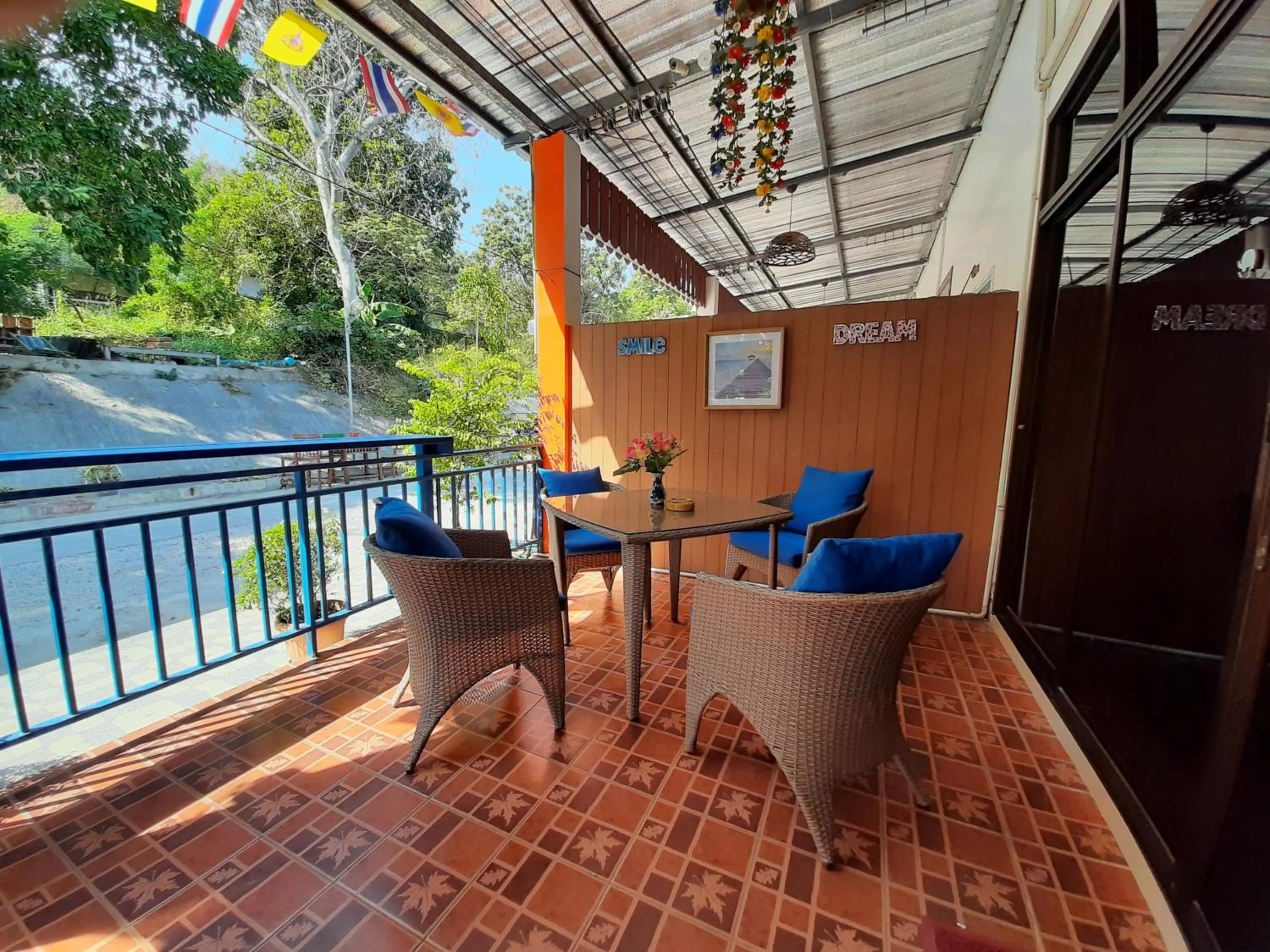 Balcony/Terrace in Runa Runa The Best Samed Island