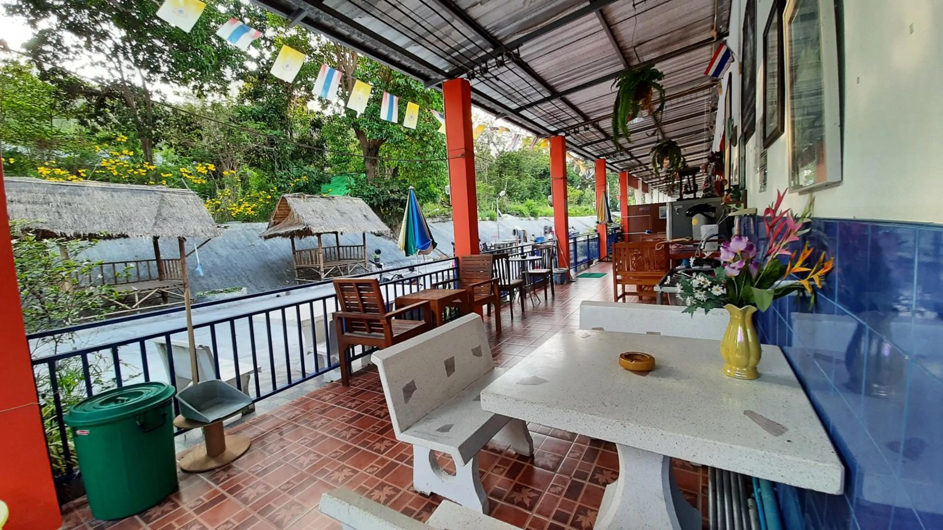 Balcony/Terrace in Runa Runa The Best Samed Island