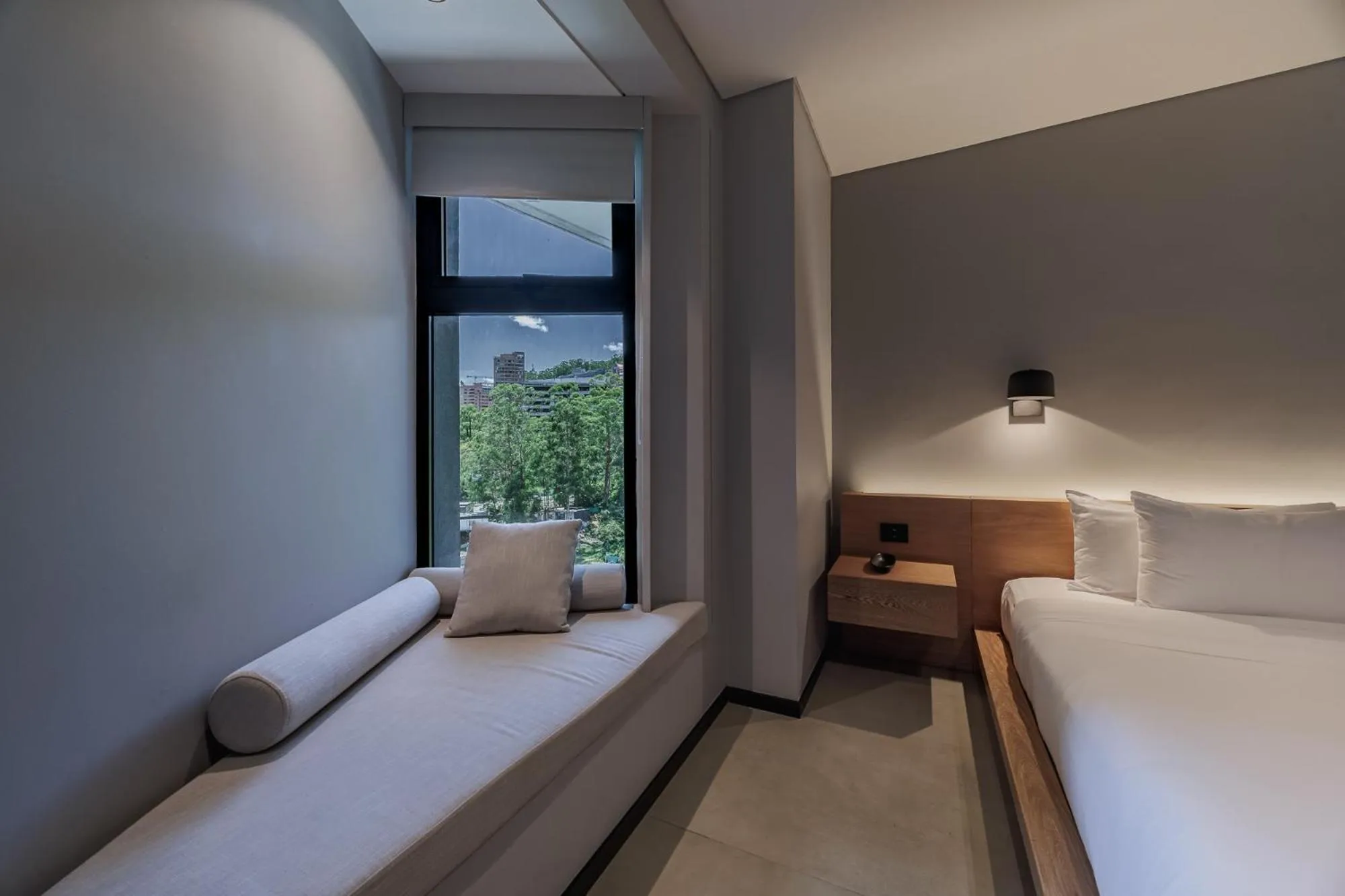 City view, Bed in Seissta Medellín